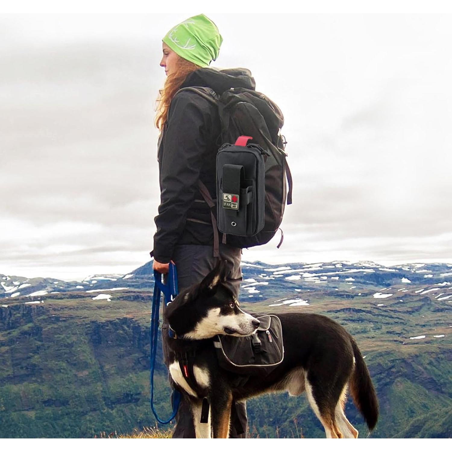 Kit de Primeros Auxilios IFAK Medresq Compacto Negro 0.49 kg