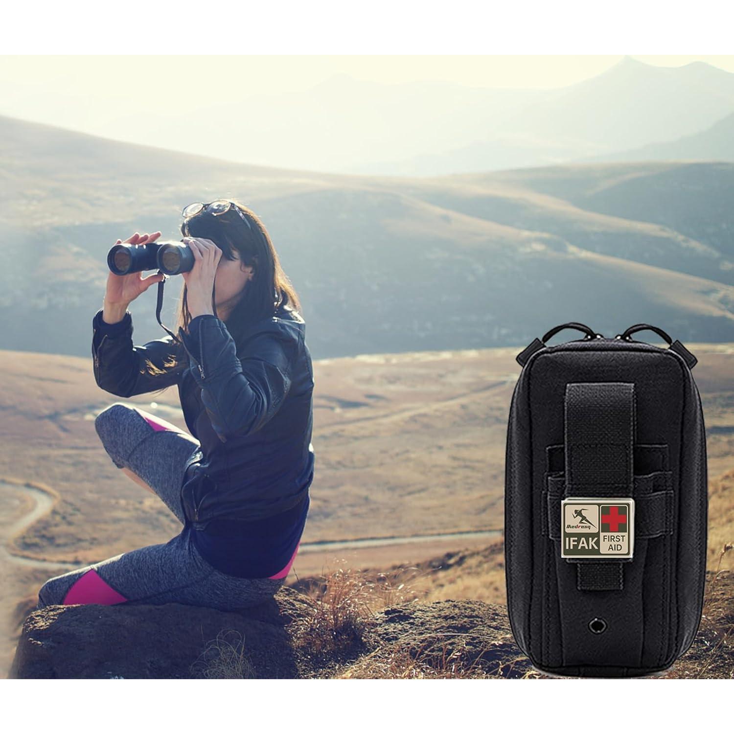 Kit de Primeros Auxilios IFAK Medresq Compacto Negro 0.49 kg