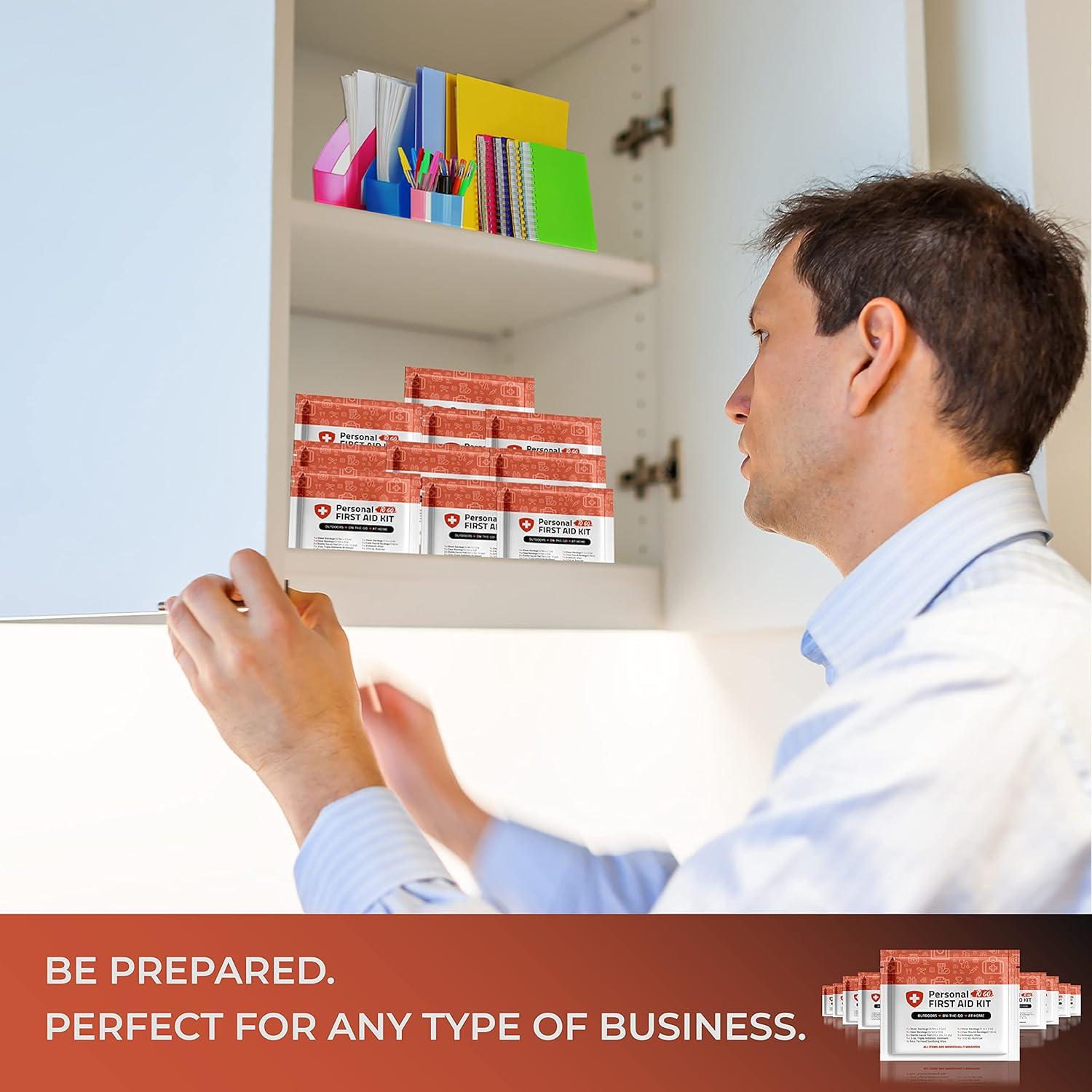 Kit de Primeros Auxilios Personal pH Advantage - 10 Paquetes