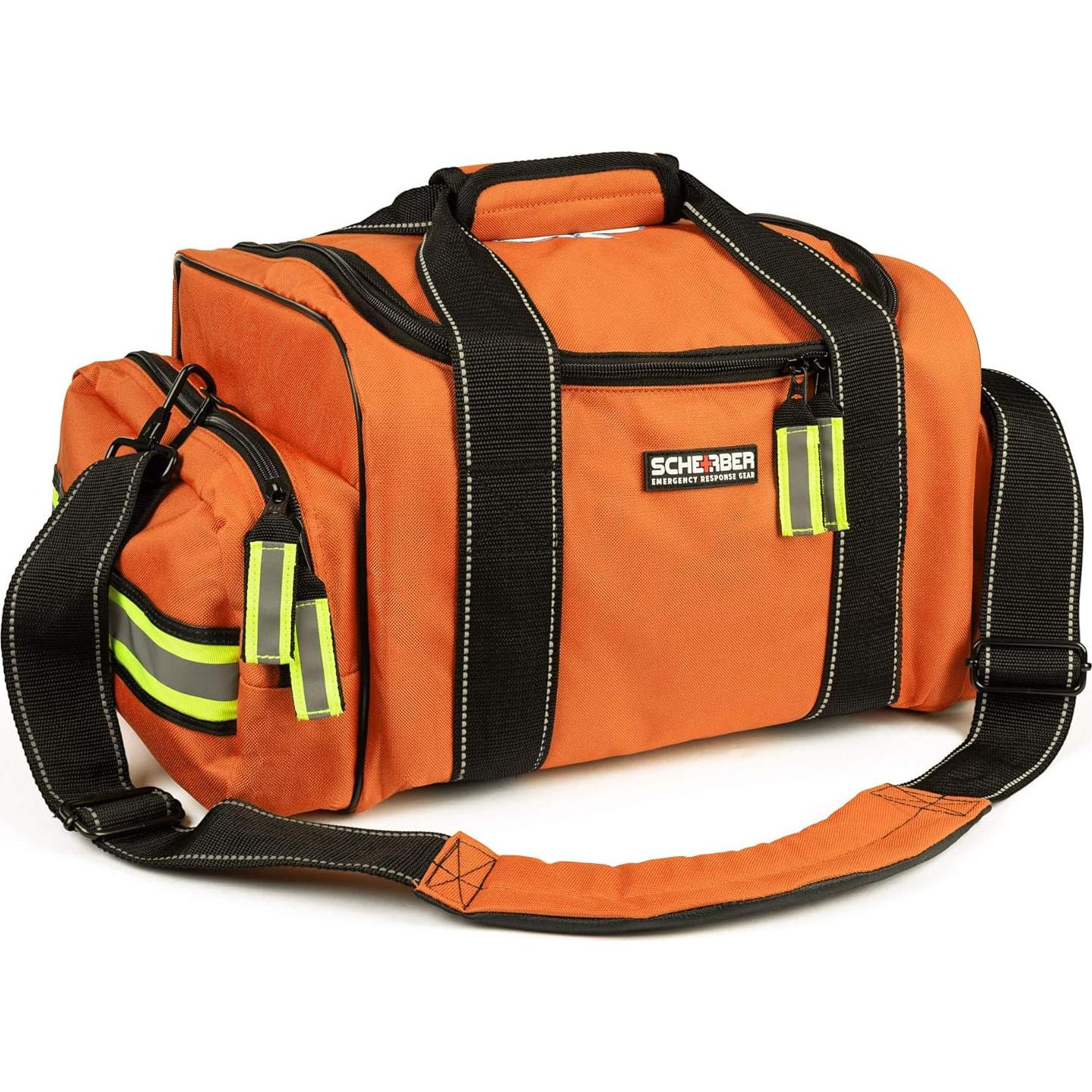 Kit de Trauma Profesional Scherber Grande 250 Suministros Naranja