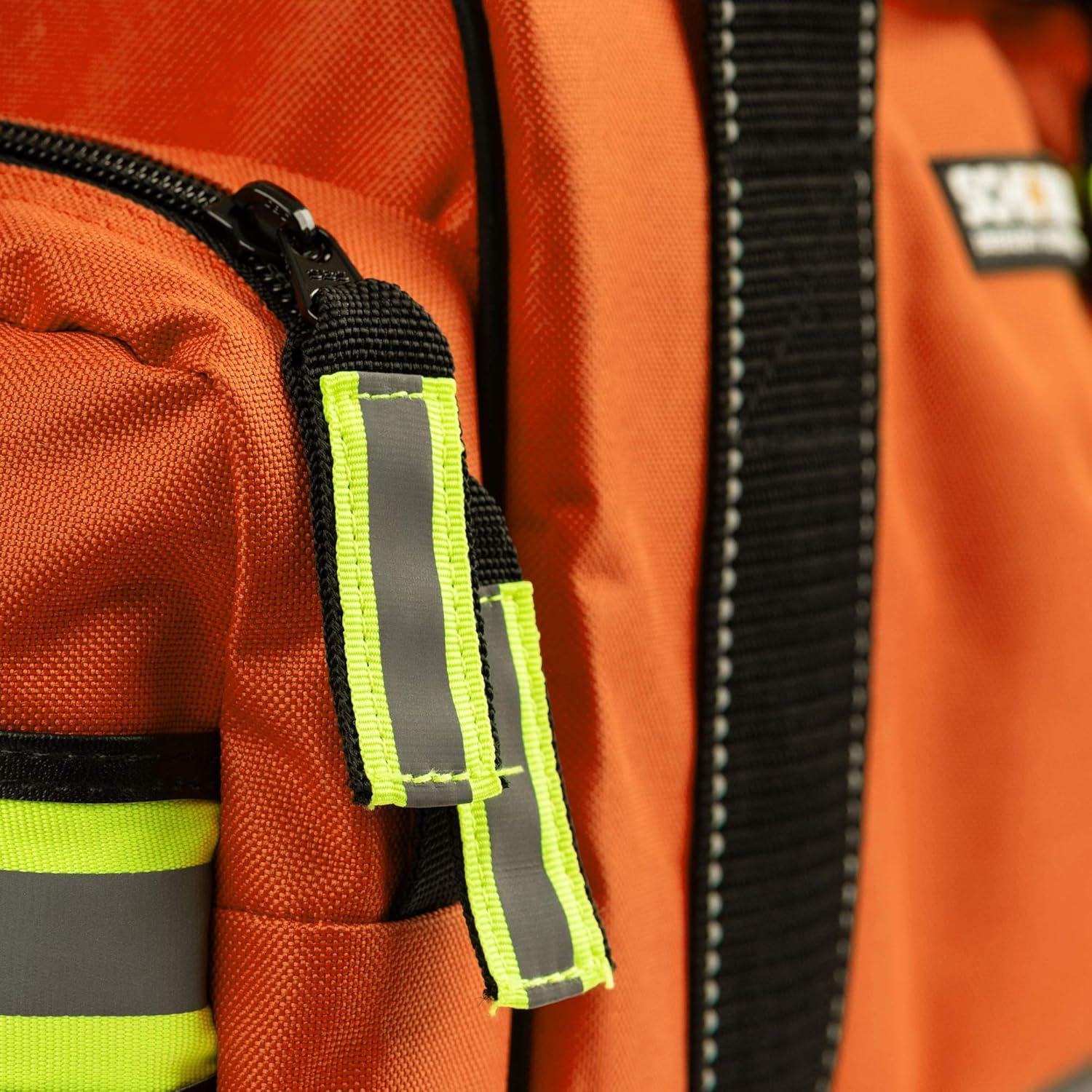 Kit de Trauma Profesional Scherber Grande 250 Suministros Naranja