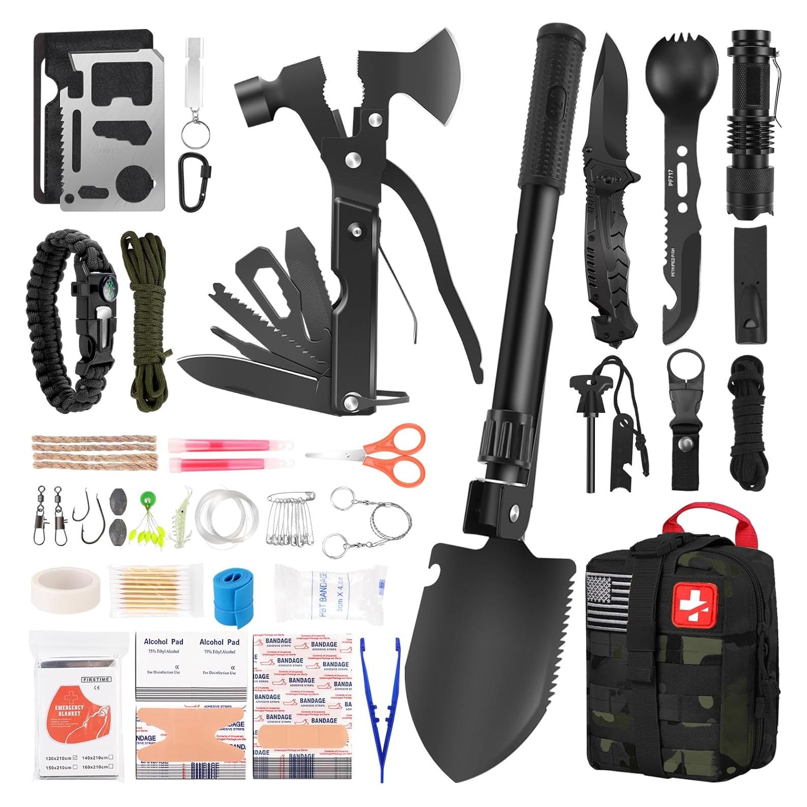 Kit de Supervivencia y Primeros Auxilios MLIPDC 146 Piezas