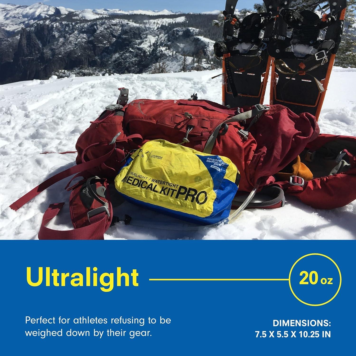 Kit Médico Ultraligero Adventure Medical - Primeros Auxilios Impermeable