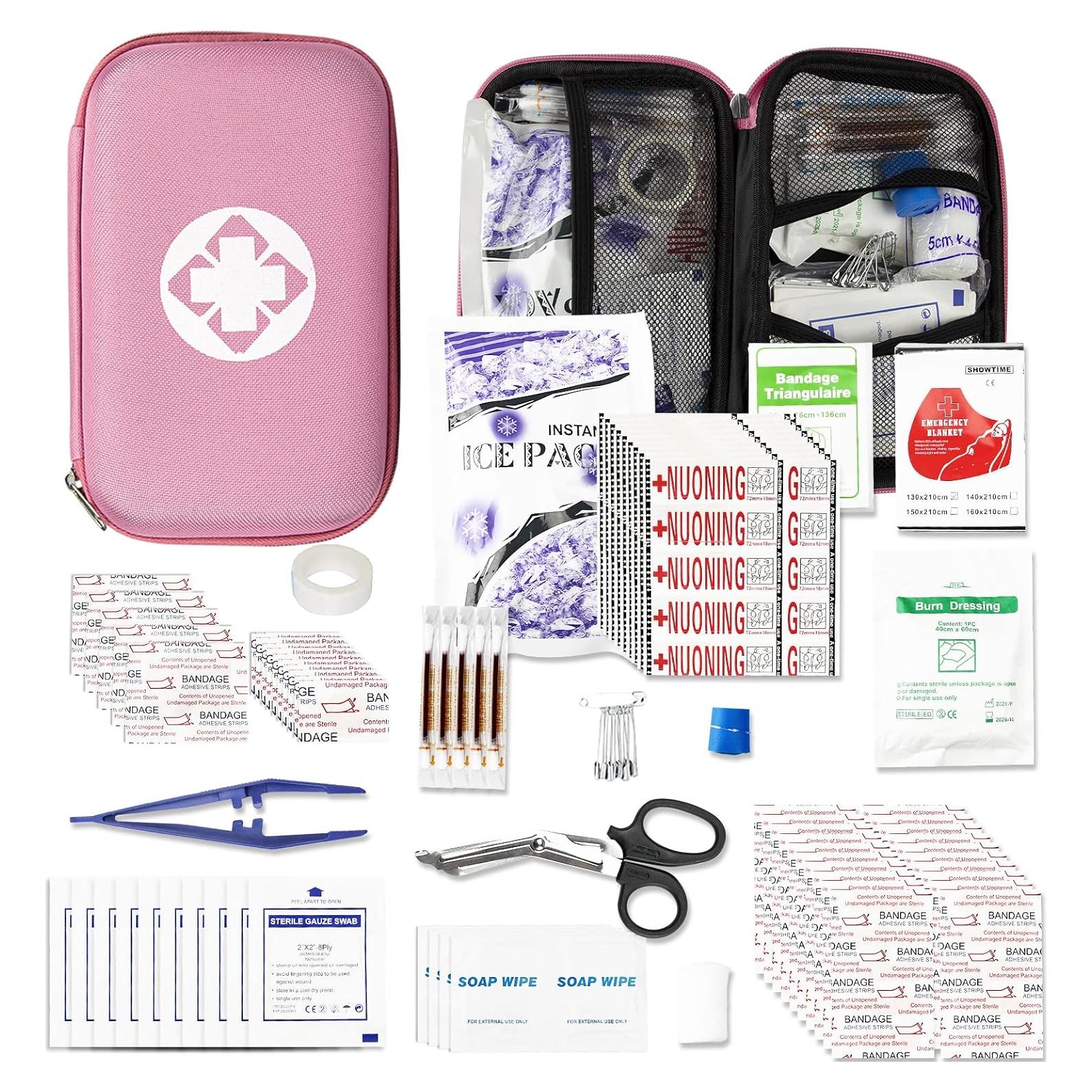 Kit de Primeros Auxilios 276 Piezas Angel Wish Rosa