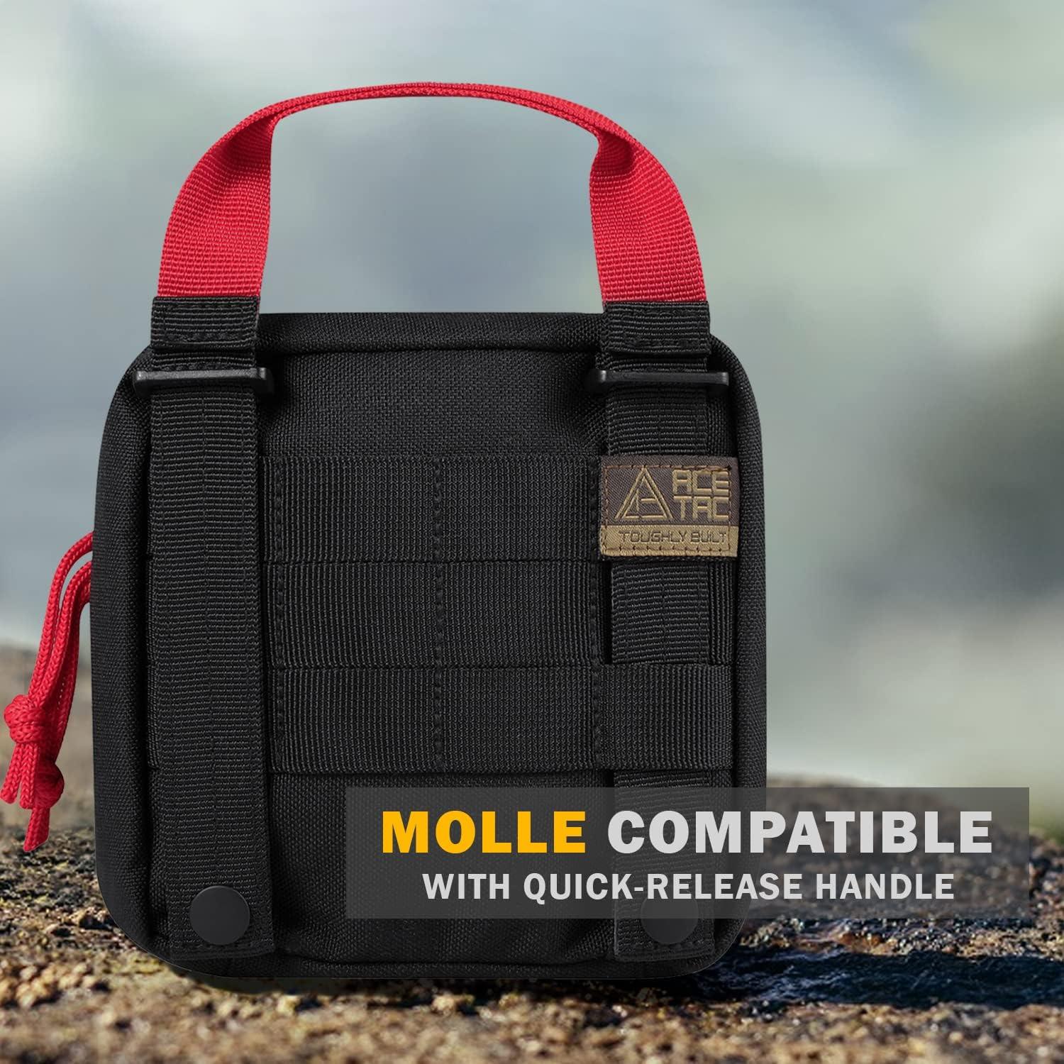 Kit de Primeros Auxilios Táctico Everlit 180 Piezas Negro