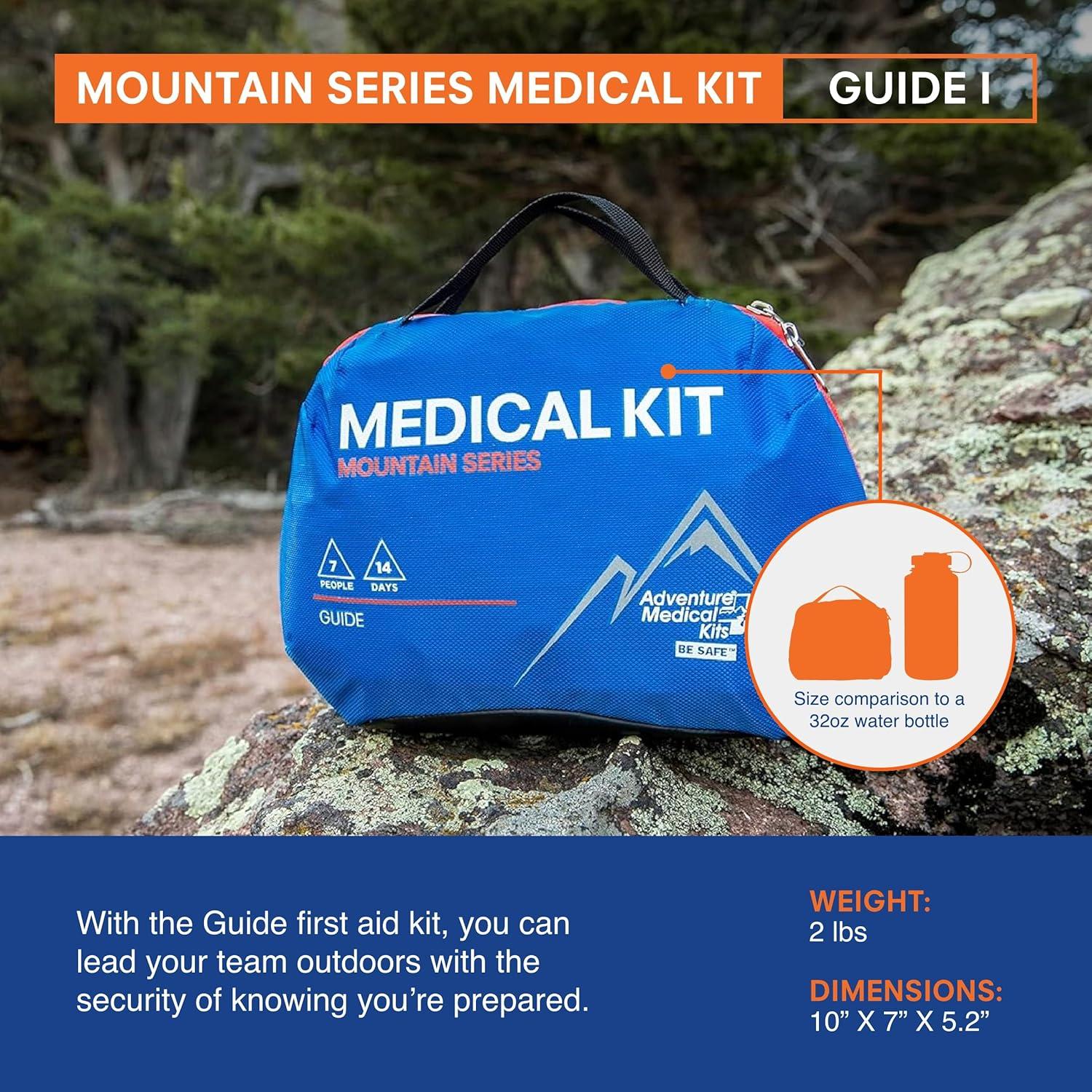 Kit de Primeros Auxilios Adventure Medical para 7 Personas - 163 Piezas