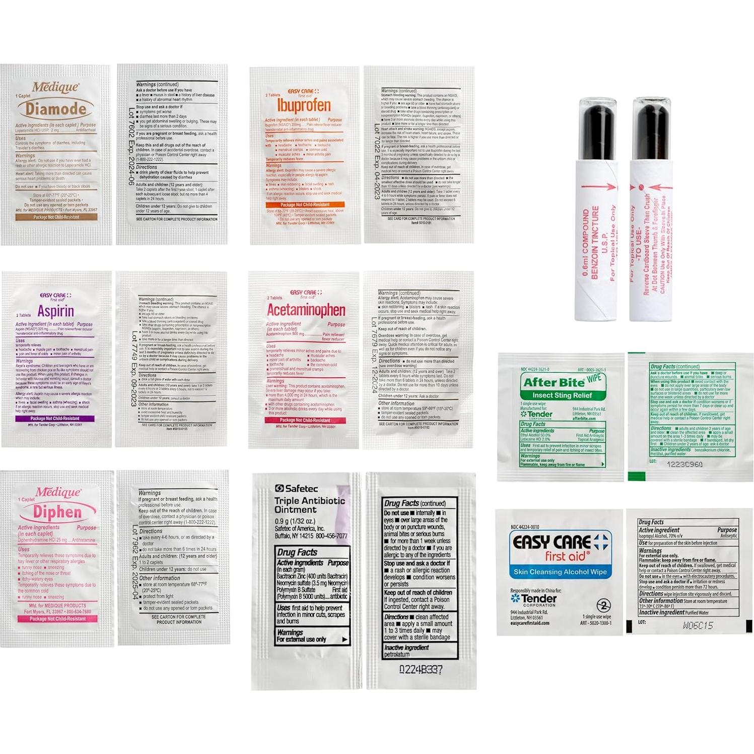 Kit de Primeros Auxilios Adventure Medical para 7 Personas - 163 Piezas