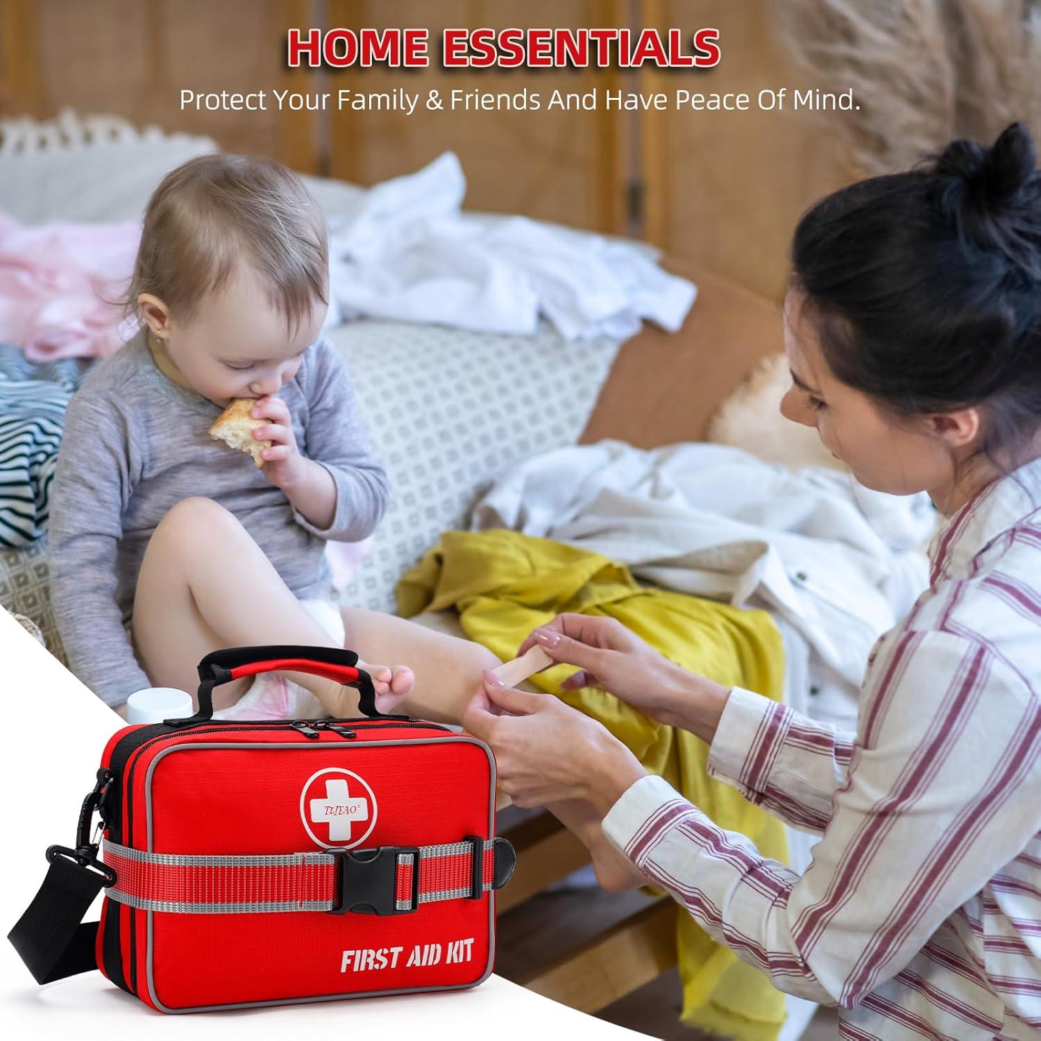 Kit de Primeros Auxilios Teliao Premium 430 Piezas para Emergencias