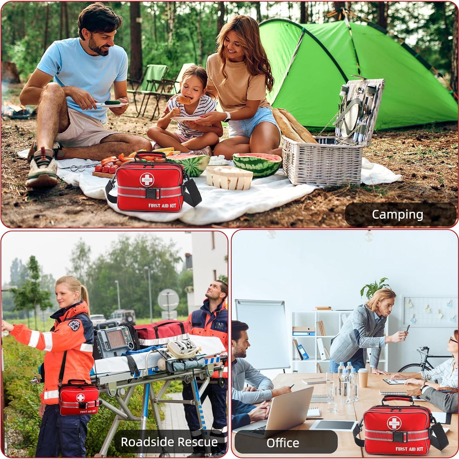 Kit de Primeros Auxilios Teliao Premium 430 Piezas para Emergencias