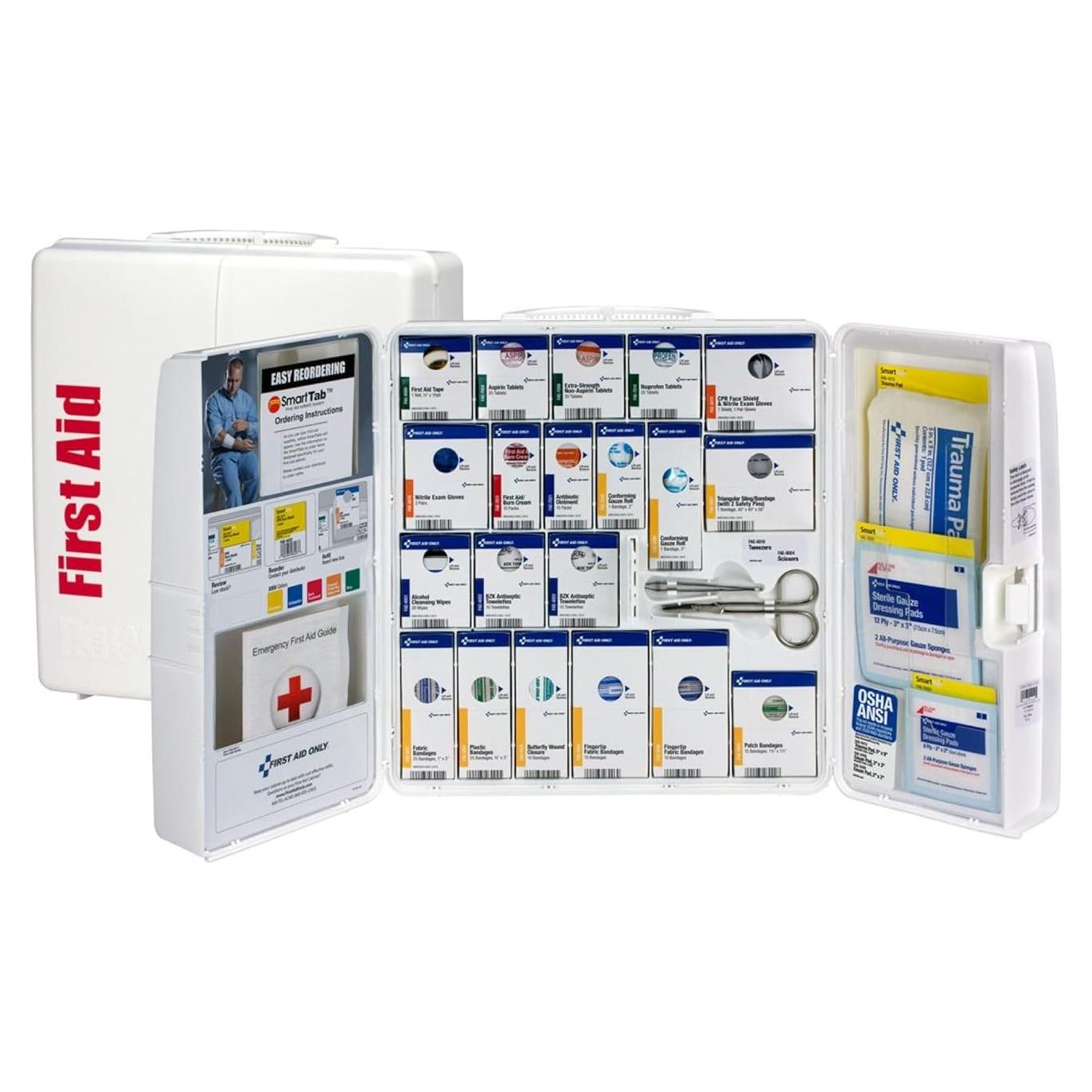 Kit de Primeros Auxilios First Aid Only 245 Piezas para 50 Personas