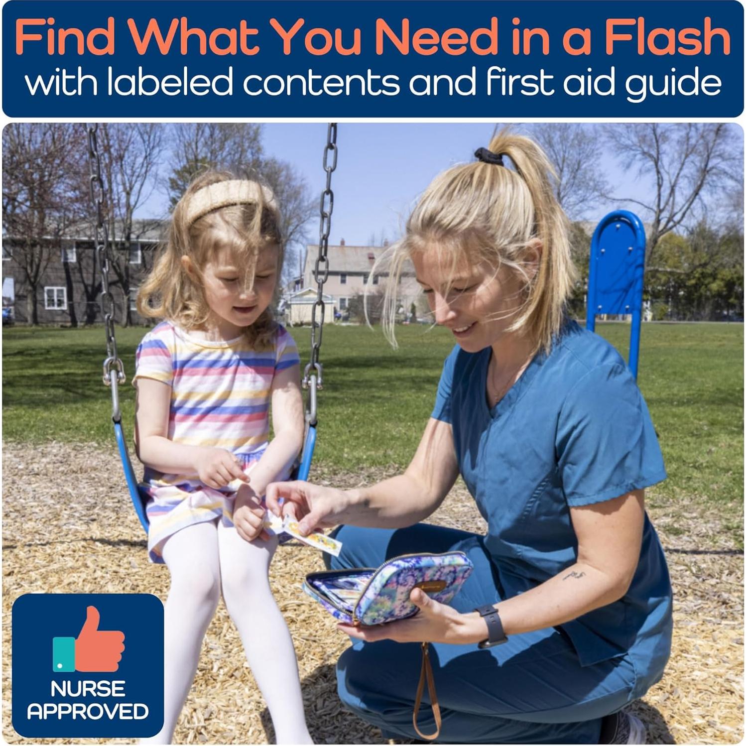 Kit de Primeros Auxilios KeepGoing para Niños - 130 Piezas