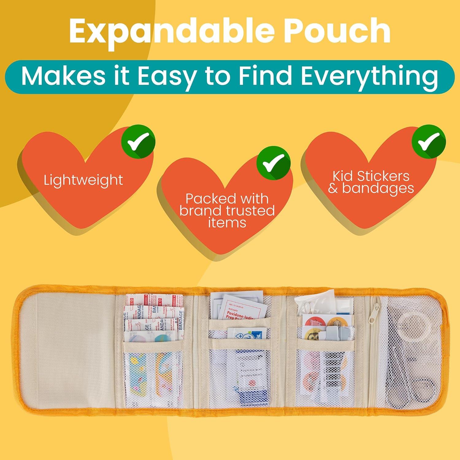 Kit de Primeros Auxilios para Niños PreparaKit 75 Piezas