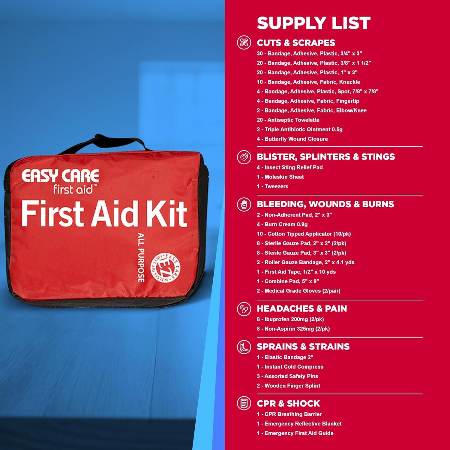 Kit de Primeros Auxilios Cuidado Fácil Todo Propósito 0.57 kg