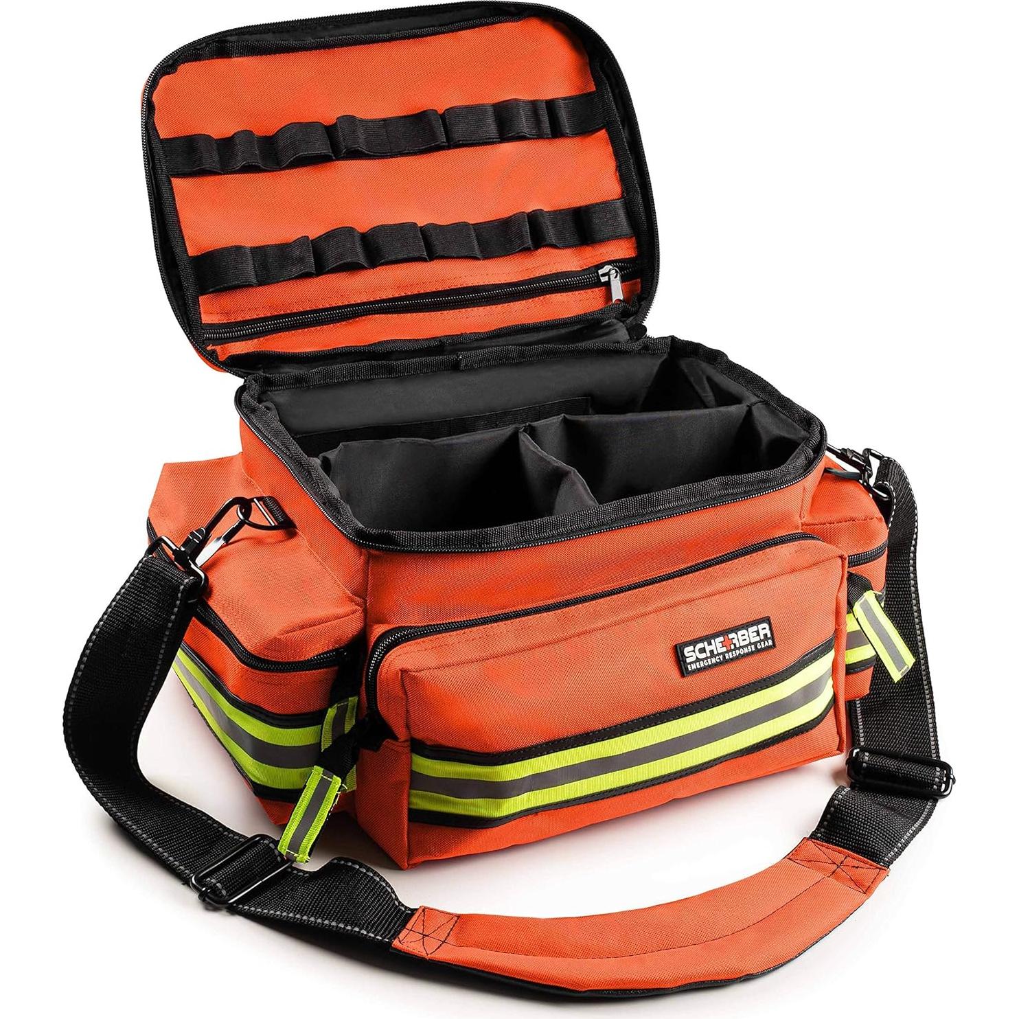 Kit de Trauma Profesional Scherber con 200 Suministros - Naranja