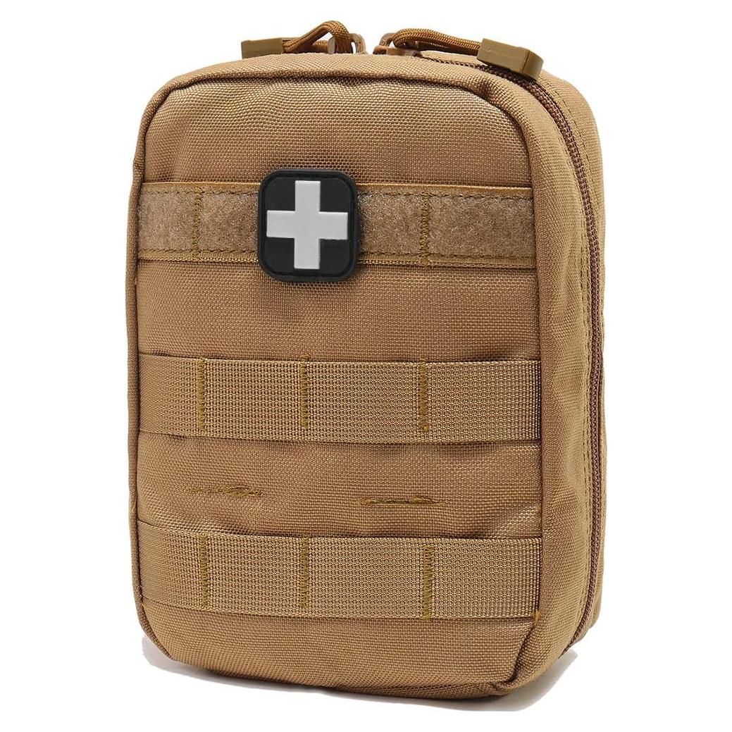 Bolsa de Primeros Auxilios Carlebben Molle Marrón Resistente