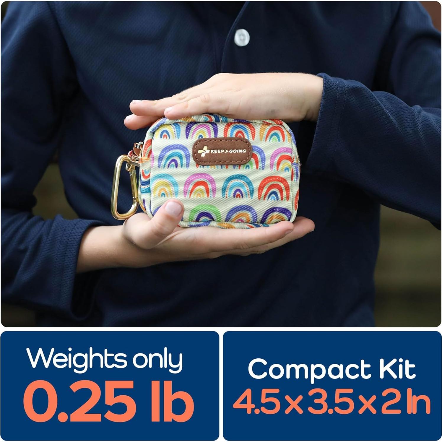 Kit de Primeros Auxilios Pequeño KeepGoing 60 Piezas Viaje