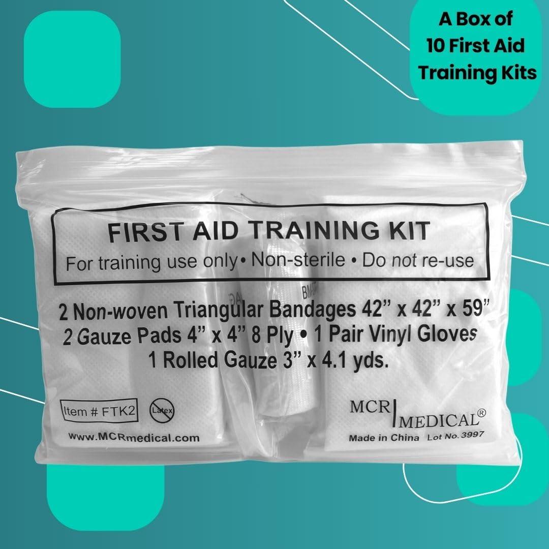 Kit de Entrenamiento de Primeros Auxilios MCR Medical - 10 Unidades
