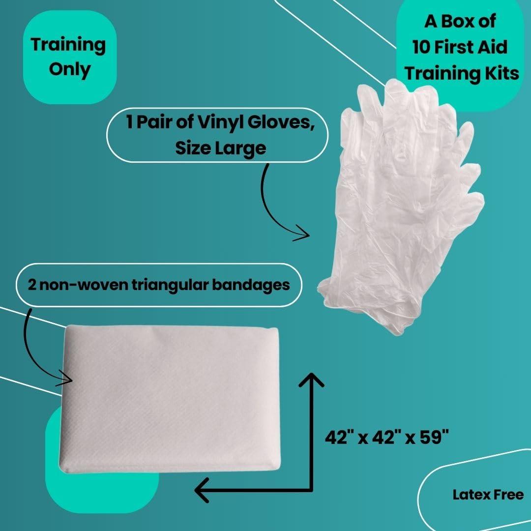 Kit de Entrenamiento de Primeros Auxilios MCR Medical - 10 Unidades