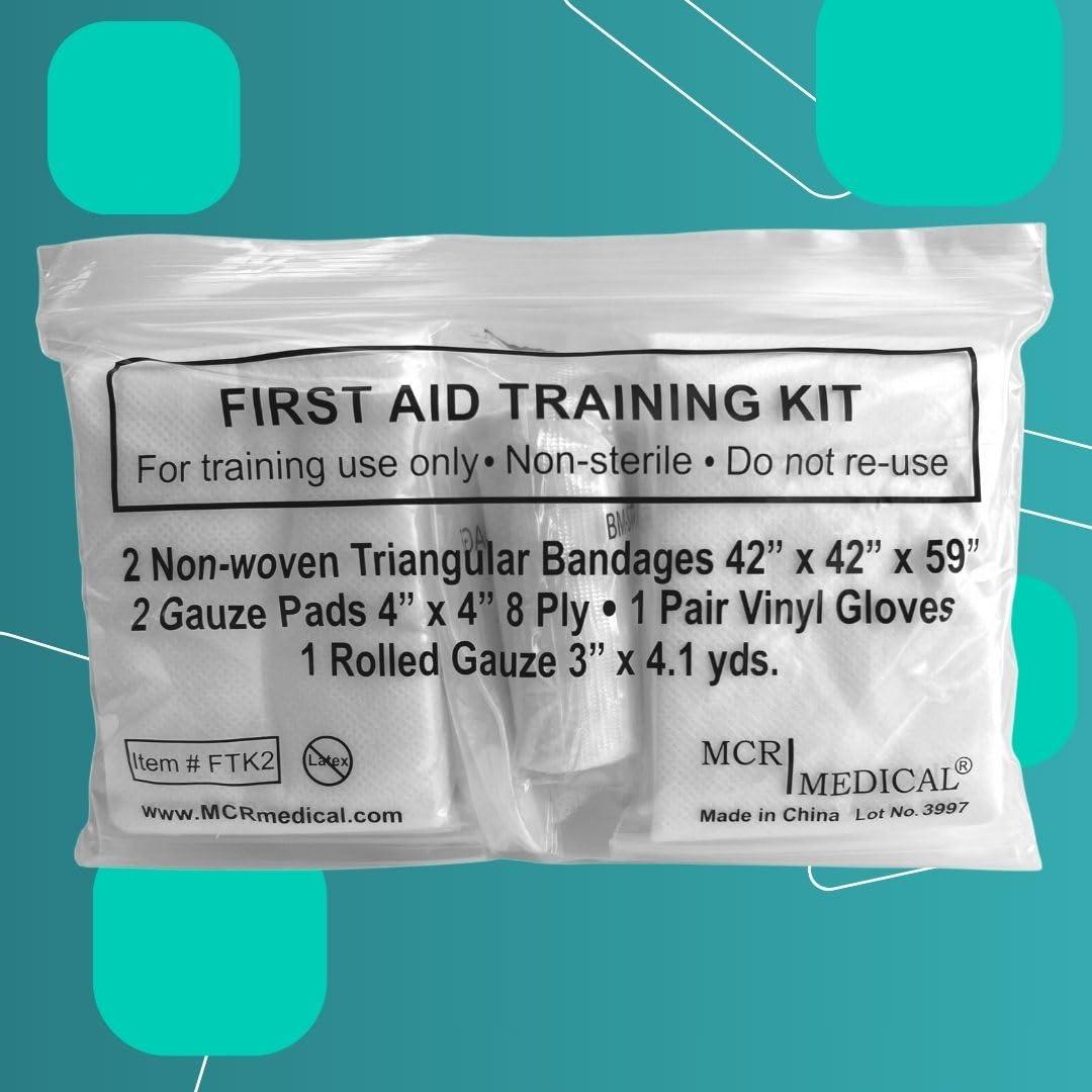 Kit de Entrenamiento de Primeros Auxilios MCR Medical - 10 Unidades