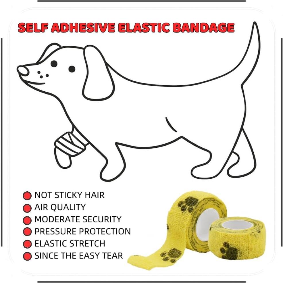 Kit de Primeros Auxilios para Mascotas SQUARECIRCLE - Viaje y Emergencias