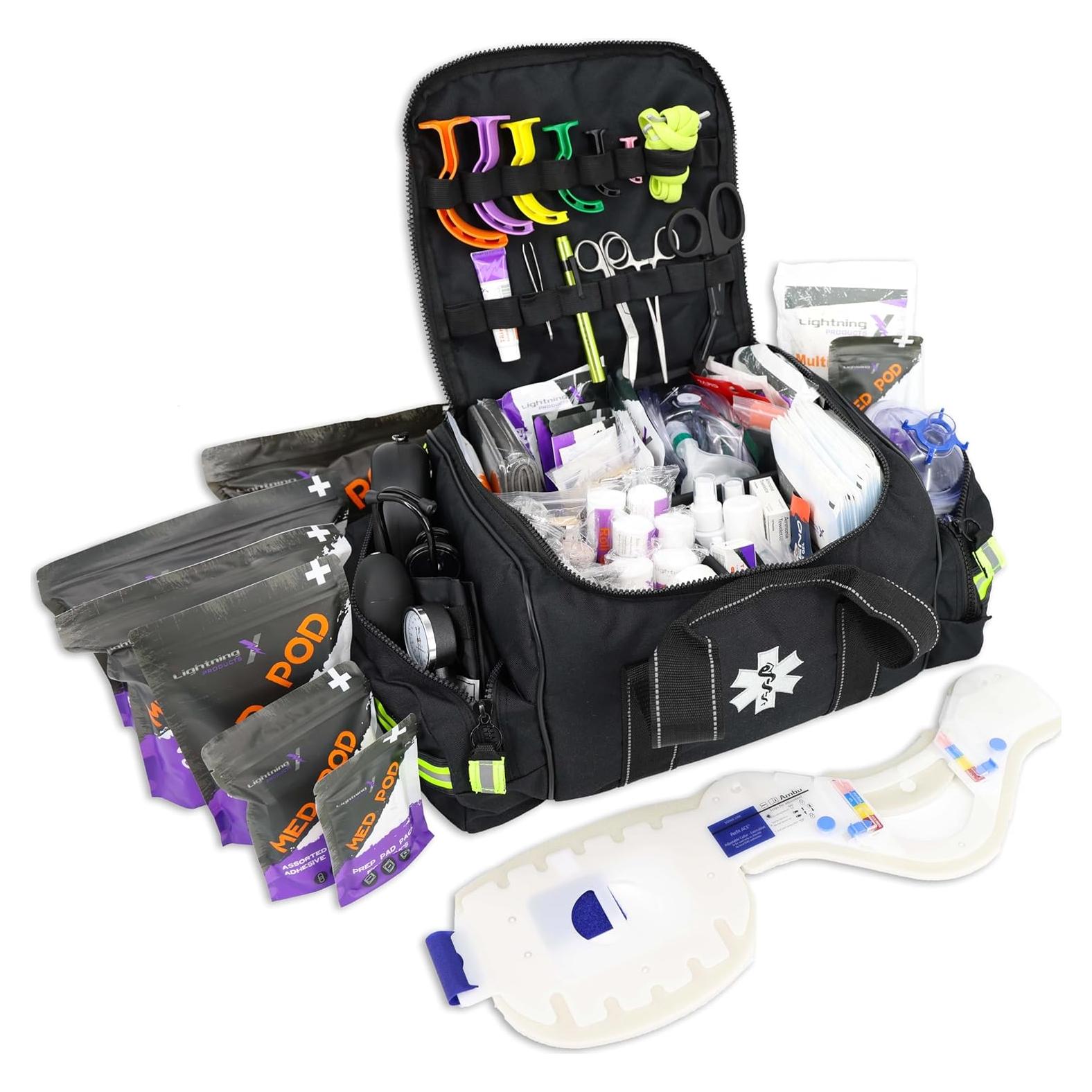 Kit de Trauma Lightning X MB30-SKC con 256 Suministros Médicos