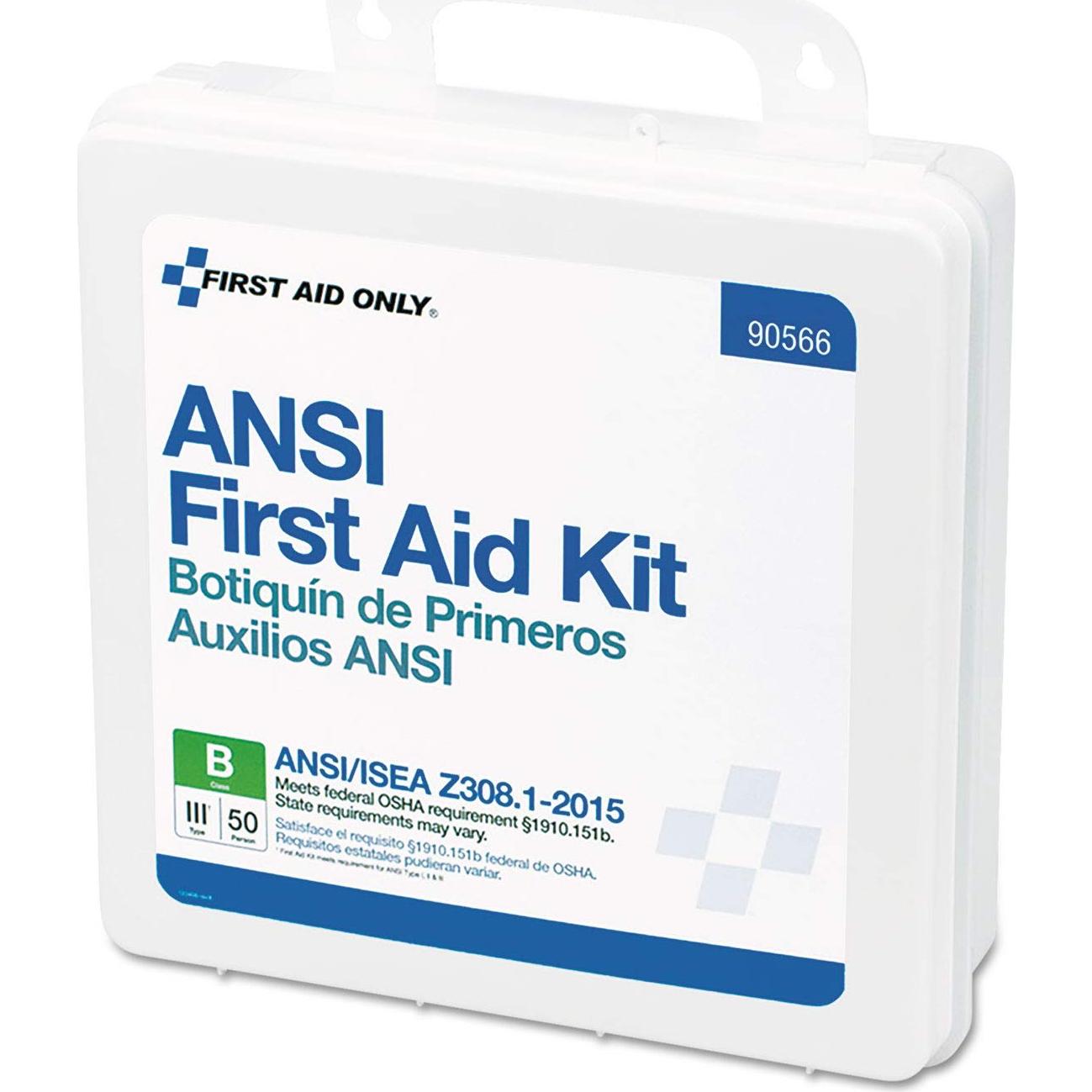 Kit de Primeros Auxilios Only 90566 para 50 Personas - 199 Piezas