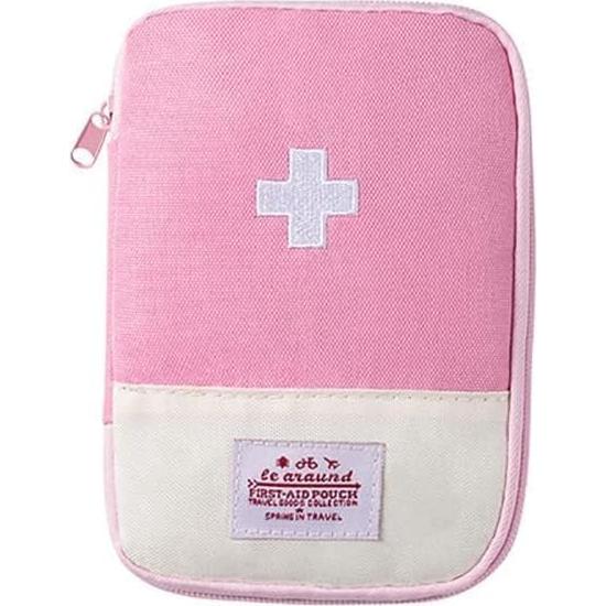 Bolsa de Primeros Auxilios Compacta PurYupearl Rosa 17.7x13.2cm