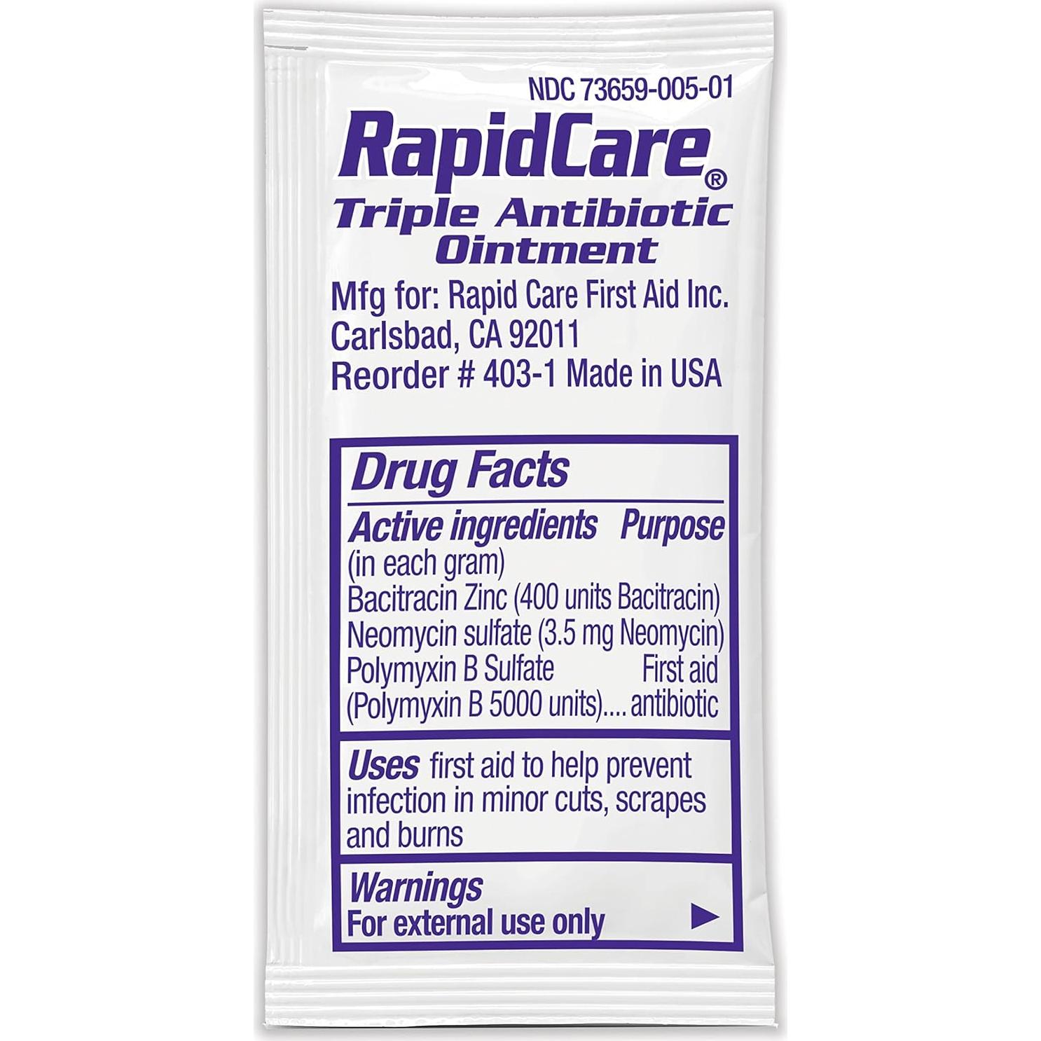 Kit de Primeros Auxilios Rapid Care 8025-09-1P para 25 Personas