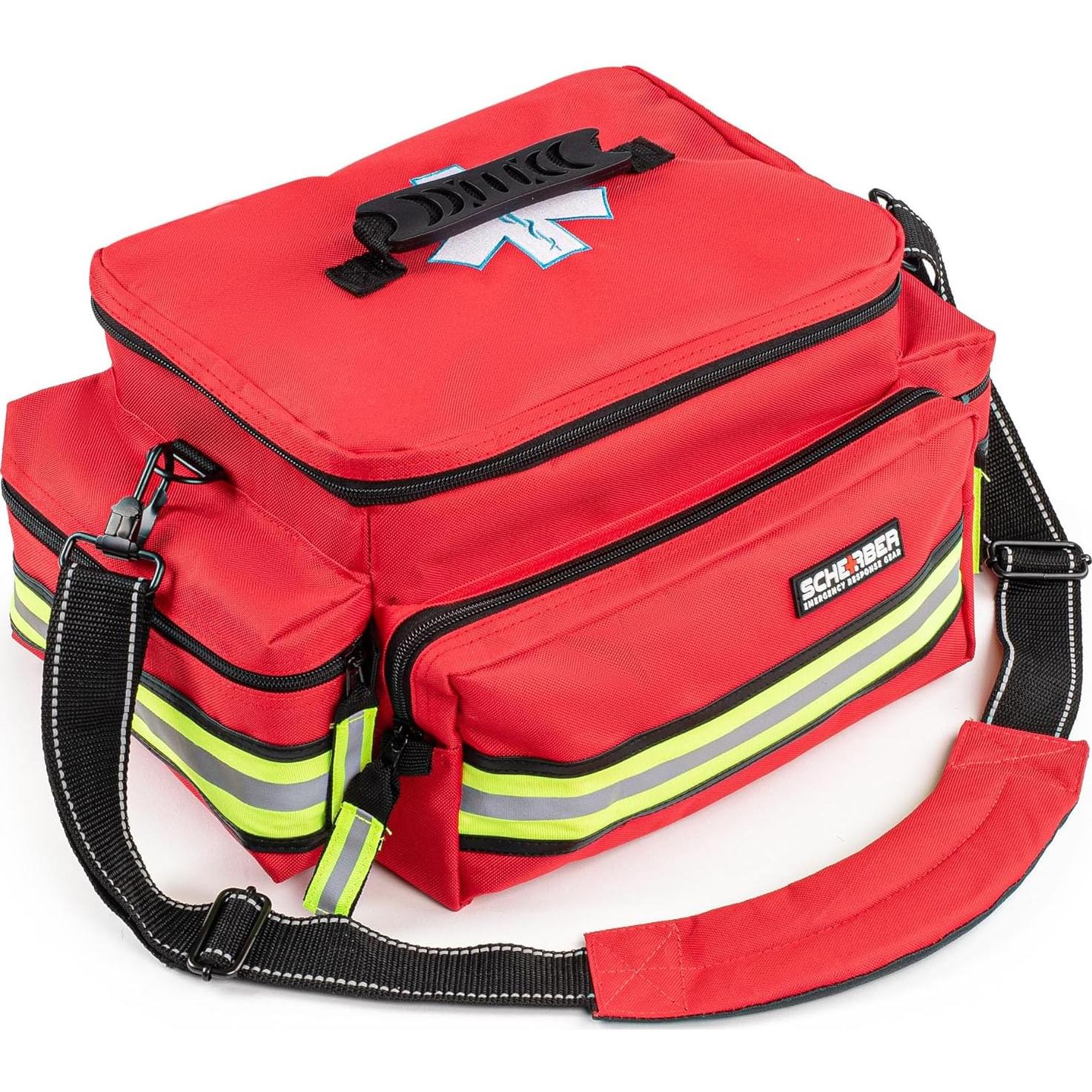 Kit de Trauma Profesional Scherber EMT con 200 Suministros