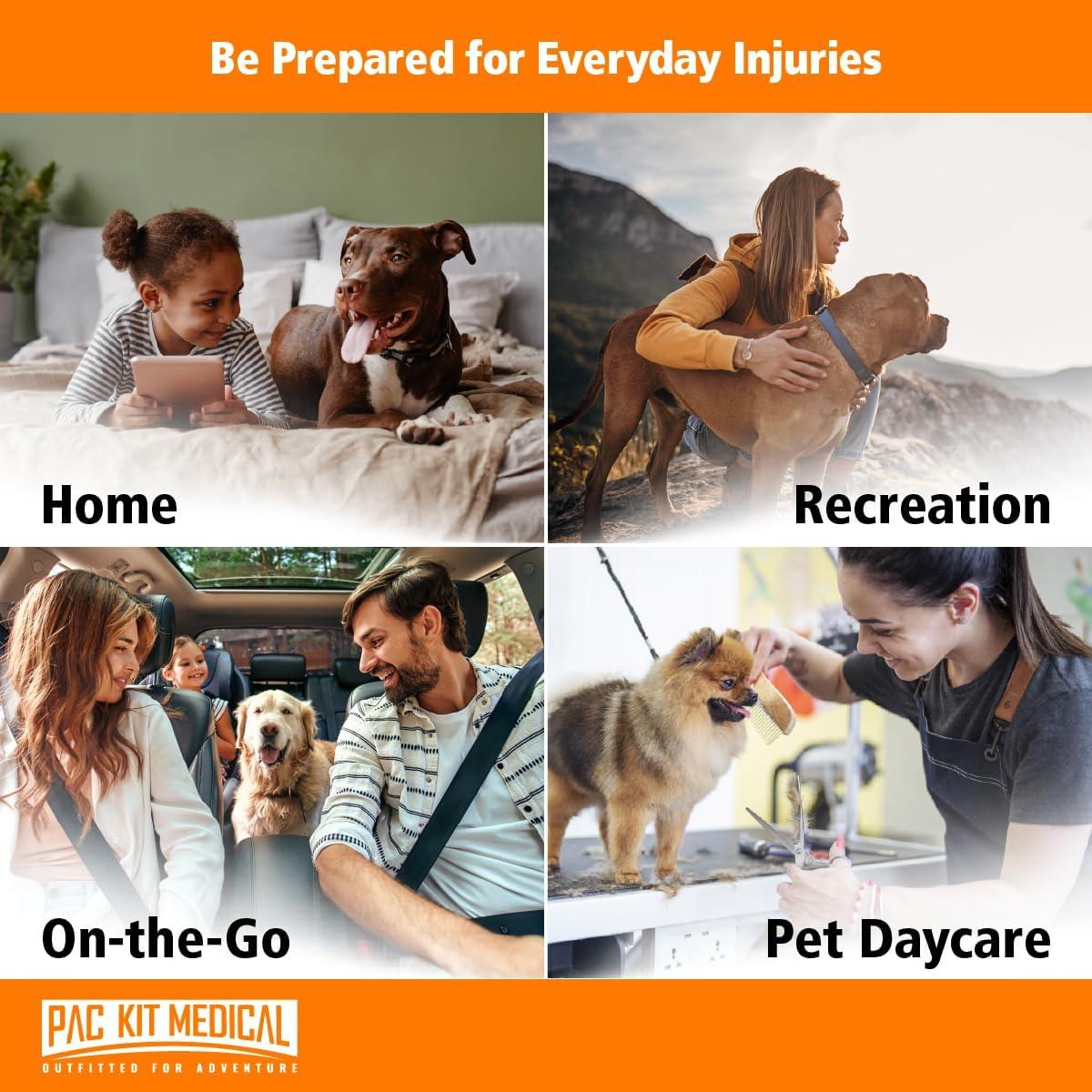 Kit de Primeros Auxilios para Mascotas Pac-Kit 38 Piezas