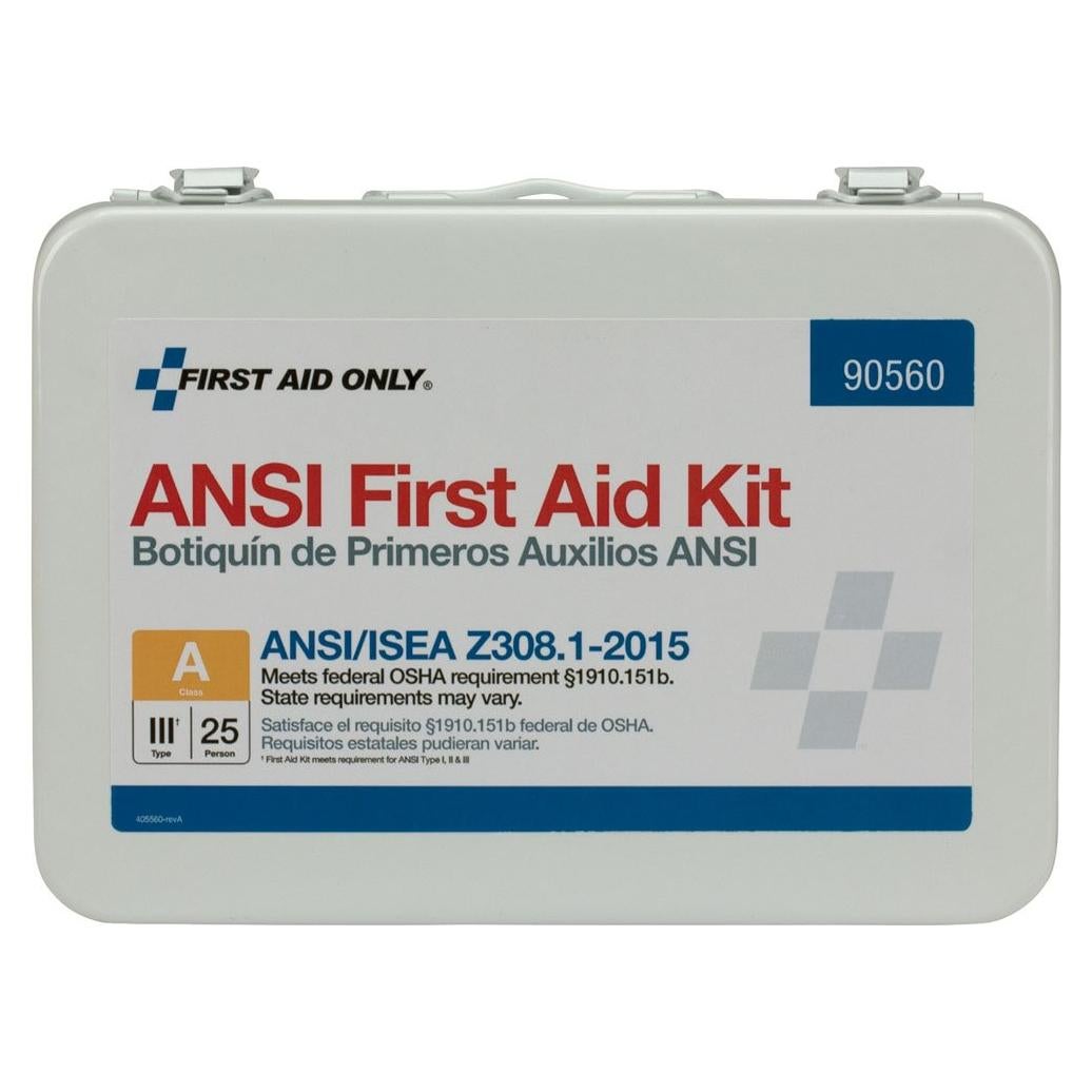 Kit de Primeros Auxilios Only 90560 para 25 Personas - 89 Piezas