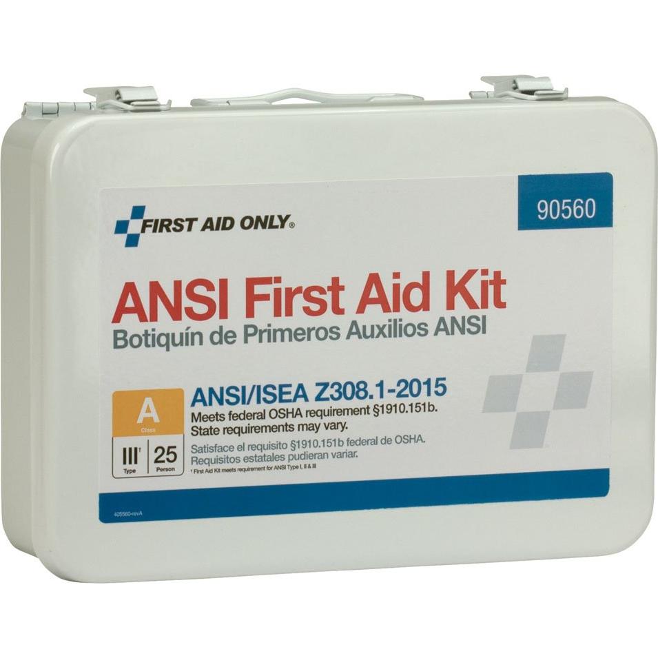 Kit de Primeros Auxilios Only 90560 para 25 Personas - 89 Piezas