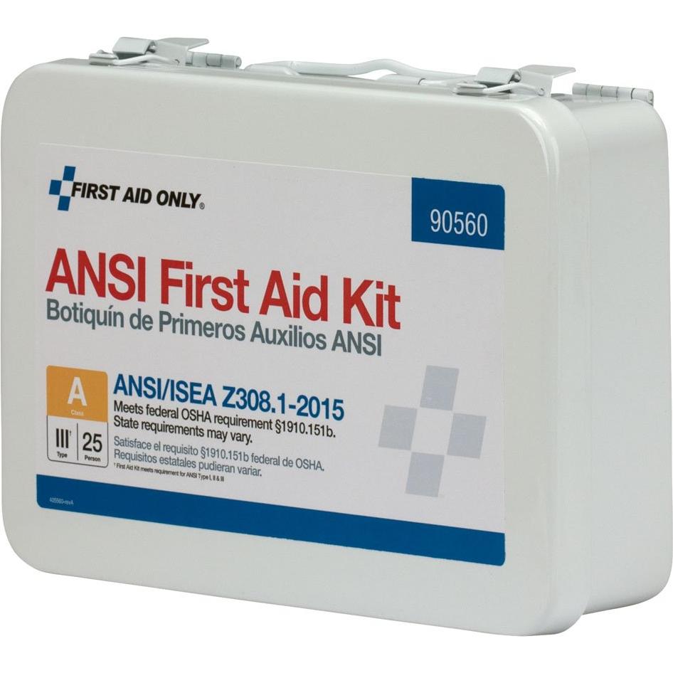 Kit de Primeros Auxilios Only 90560 para 25 Personas - 89 Piezas