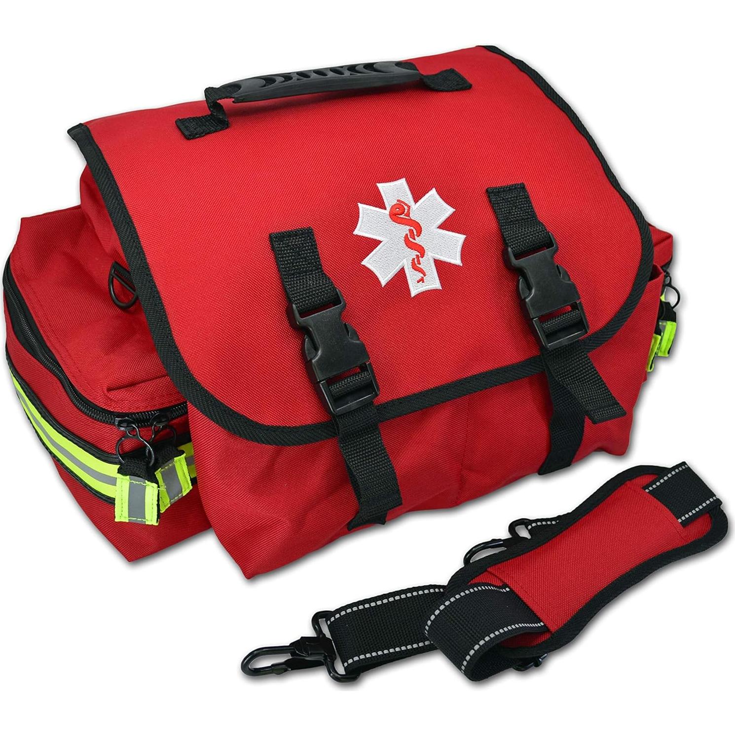 Bolsa de Trauma EMT Lightning X Roja 43x23x28 cm para Primeros Auxilios