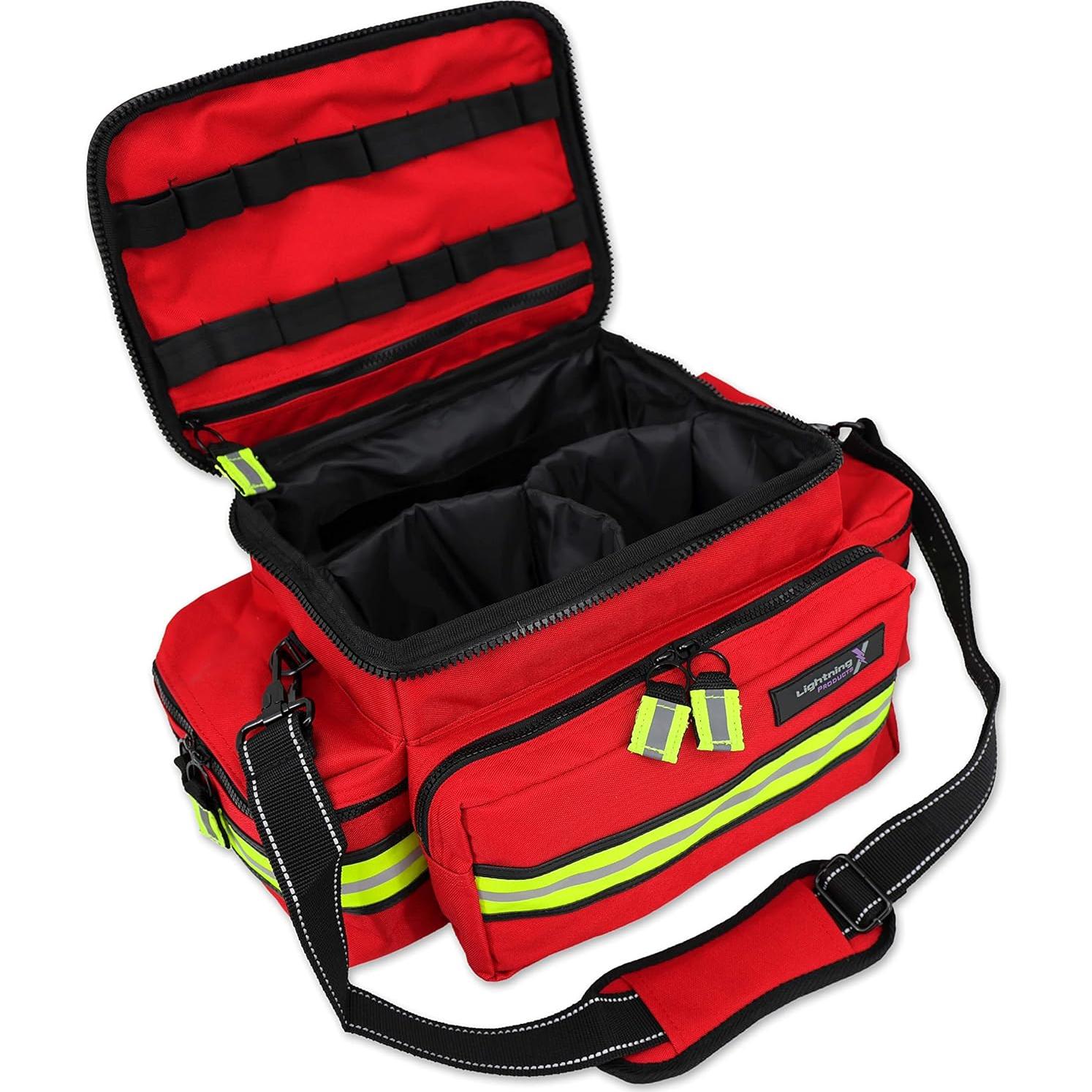 Bolsa de Primeros Auxilios Lightning X MB25 Roja - 248 Suministros