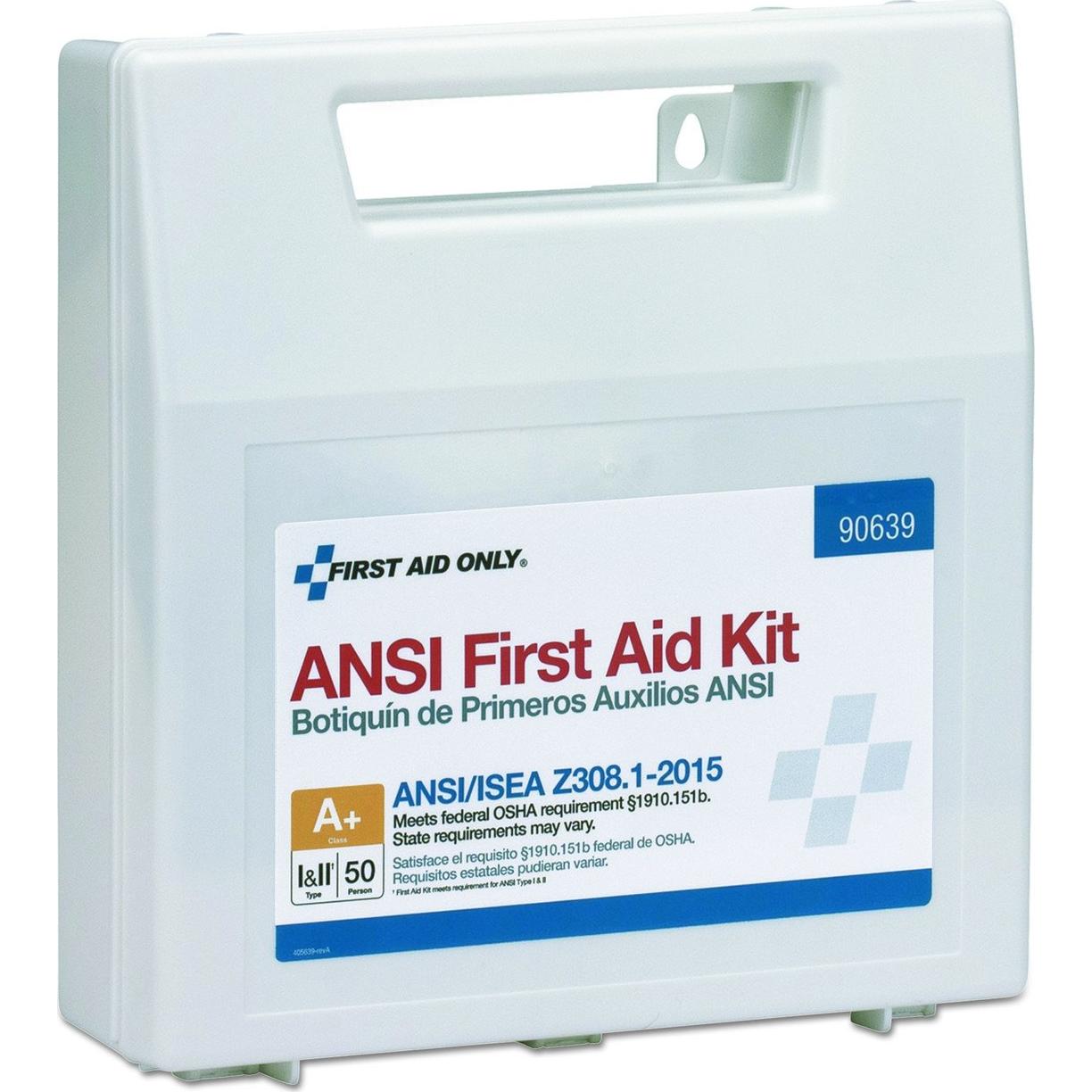 Kit de Primeros Auxilios Only 90639 ANSI A+ para 50 Personas