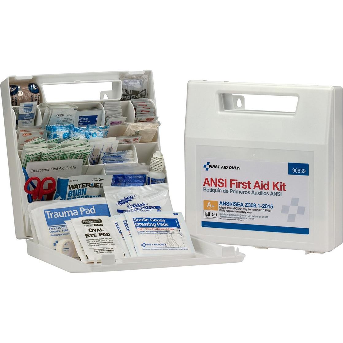 Kit de Primeros Auxilios Only 90639 ANSI A+ para 50 Personas