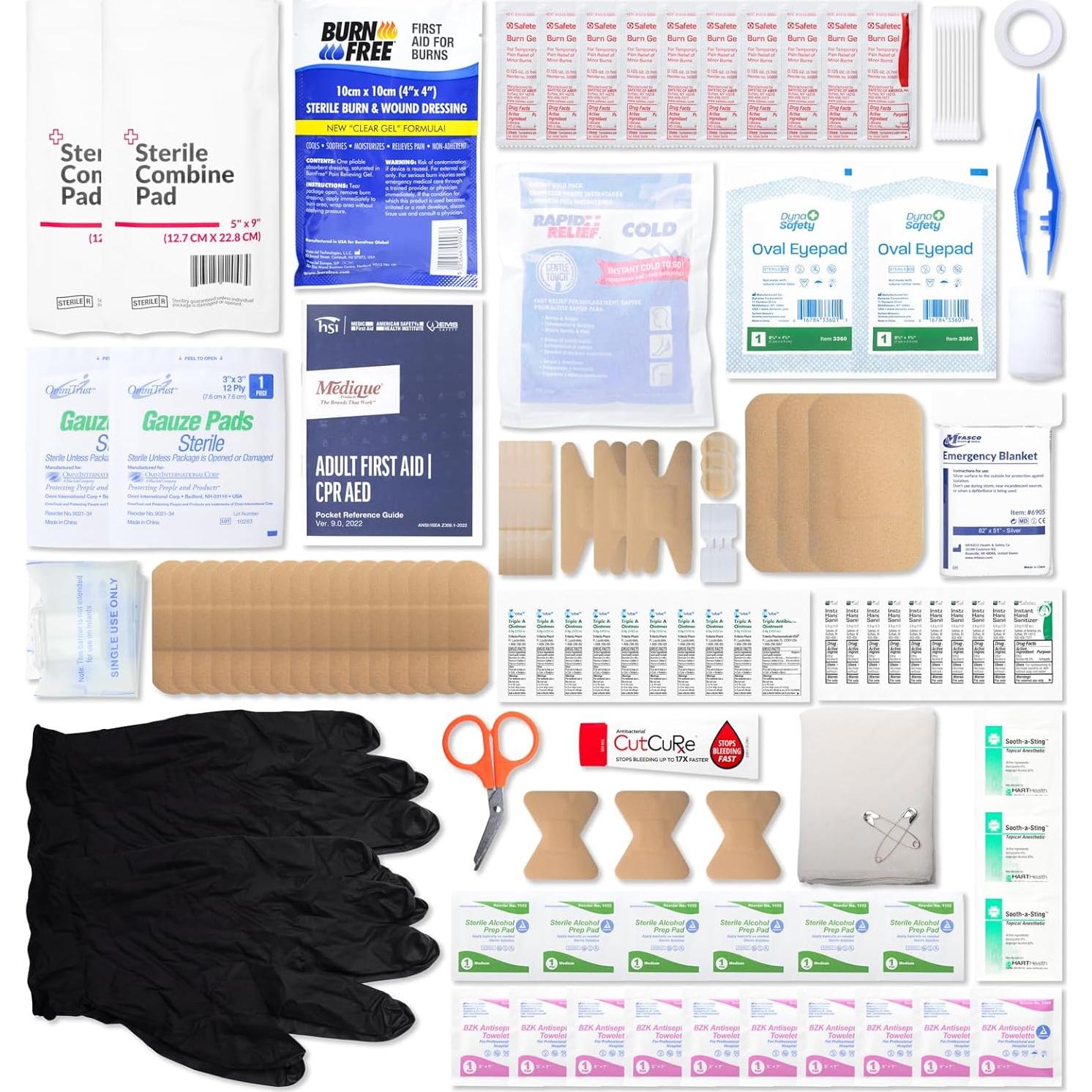 Kit de Primeros Auxilios Clase A MFASCO 2021 - Funda Impermeable