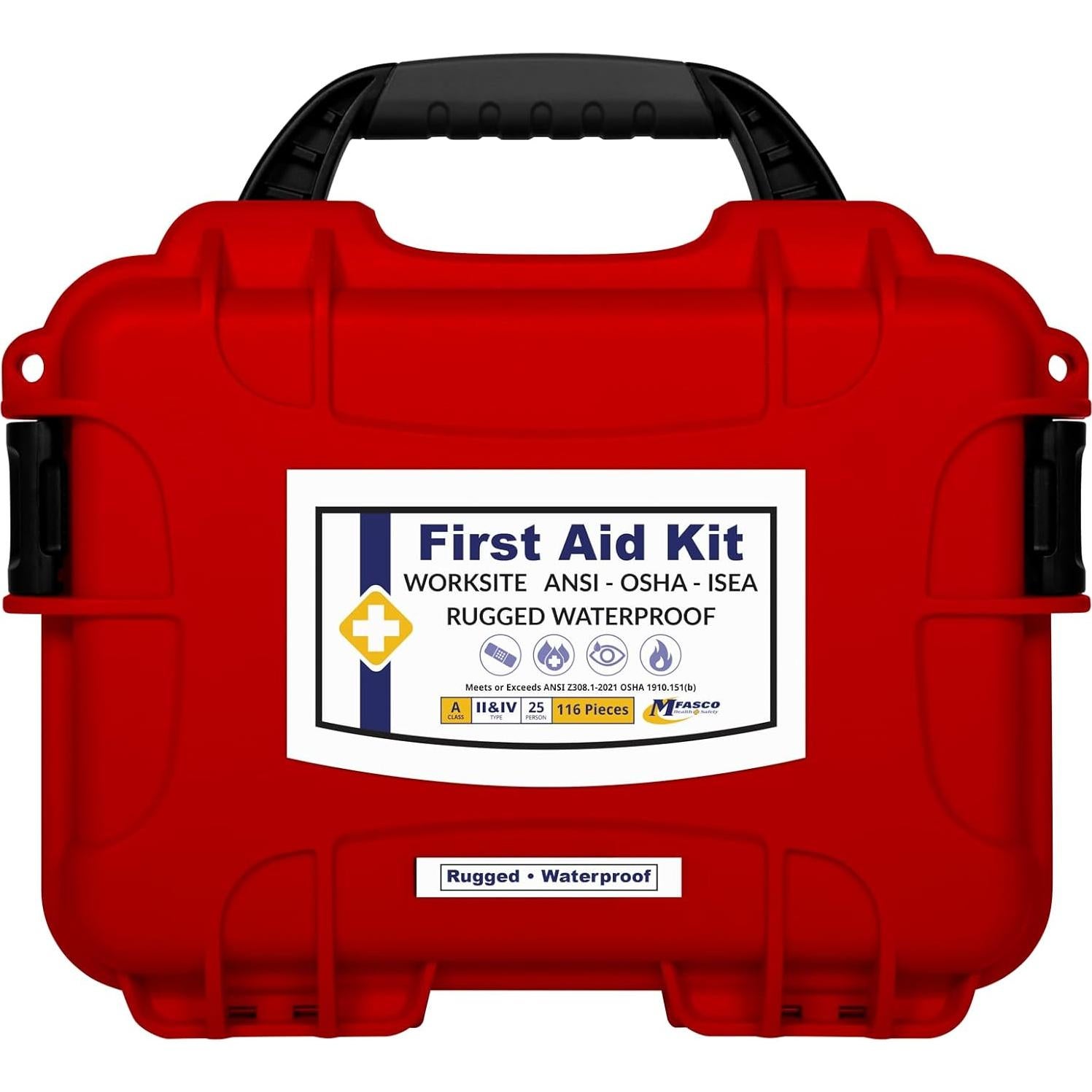 Kit de Primeros Auxilios Clase A MFASCO 2021 - Funda Impermeable