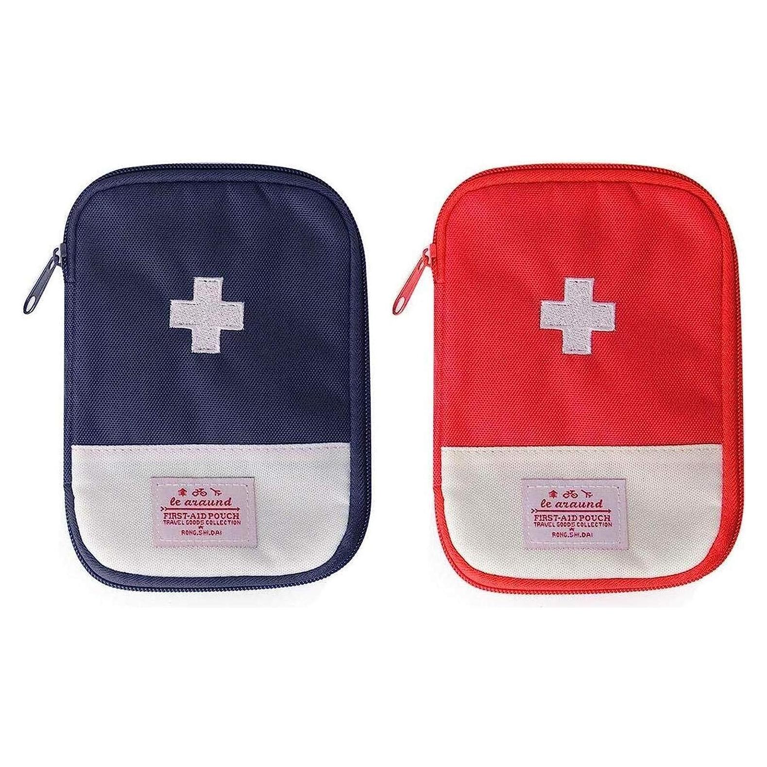 Bolsa de Primeros Auxilios JIAKAI 2 Piezas 18x13 cm Impermeable