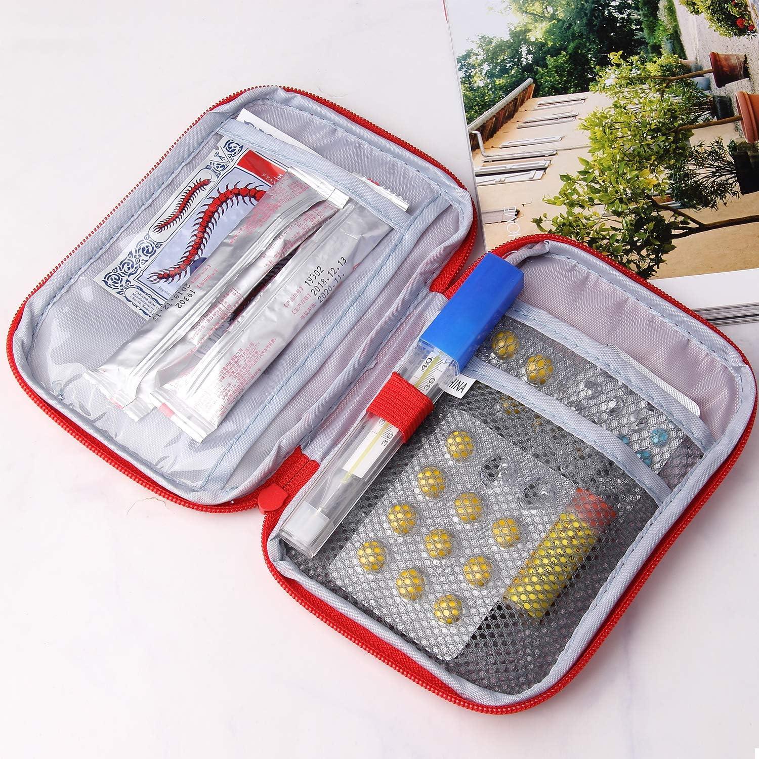 Bolsa de Primeros Auxilios JIAKAI 2 Piezas 18x13 cm Impermeable