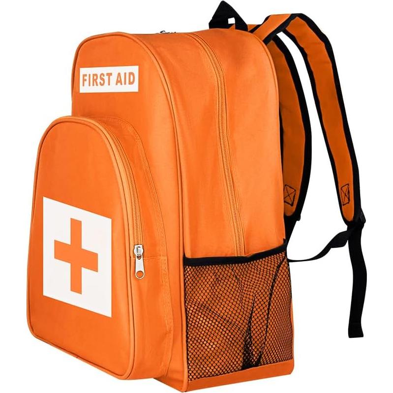 Mochila de Primeros Auxilios Vacía PAXLAMB Naranja 40x30x15 cm