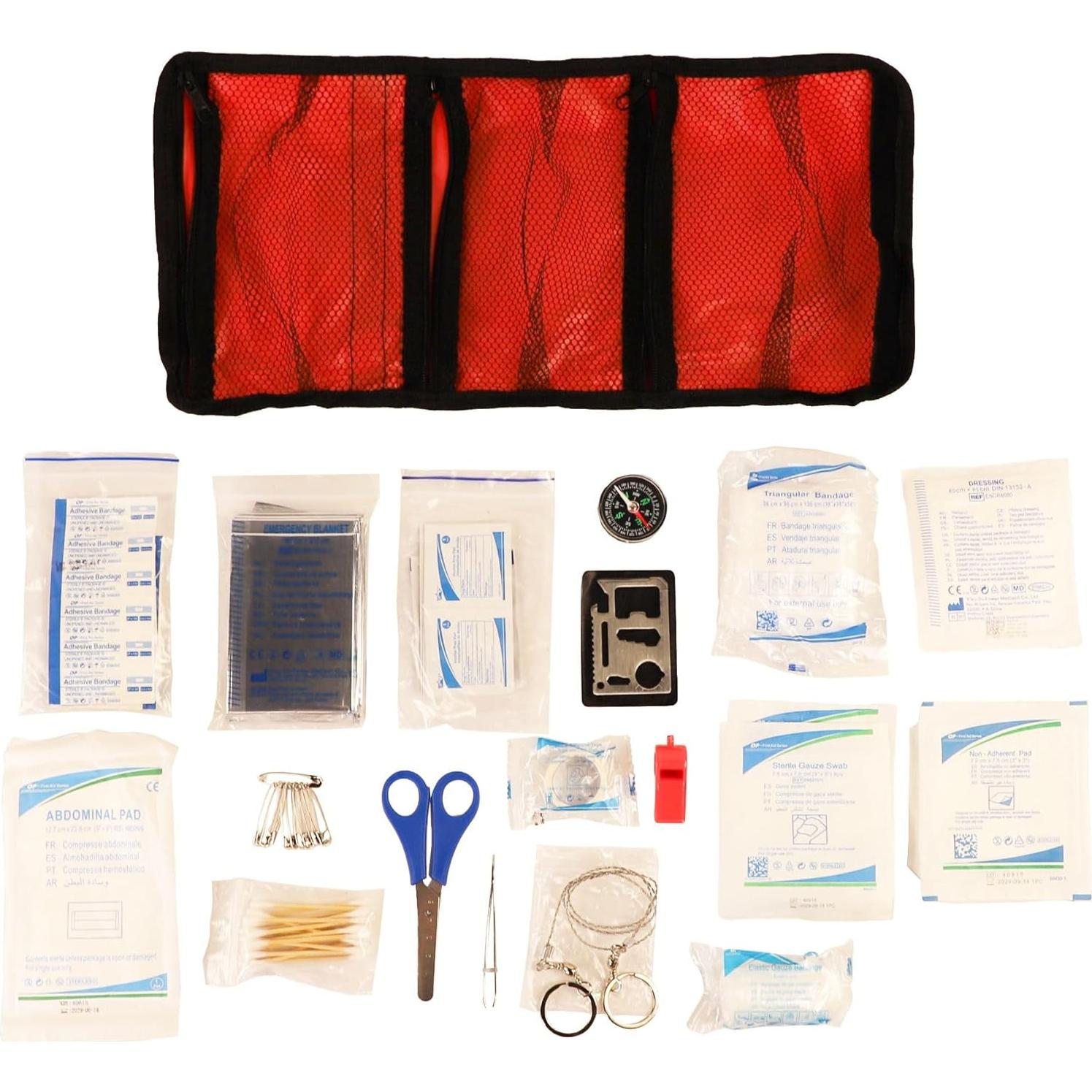 Kit de Primeros Auxilios Impermeable YakAttack FAS-1001 Compacto