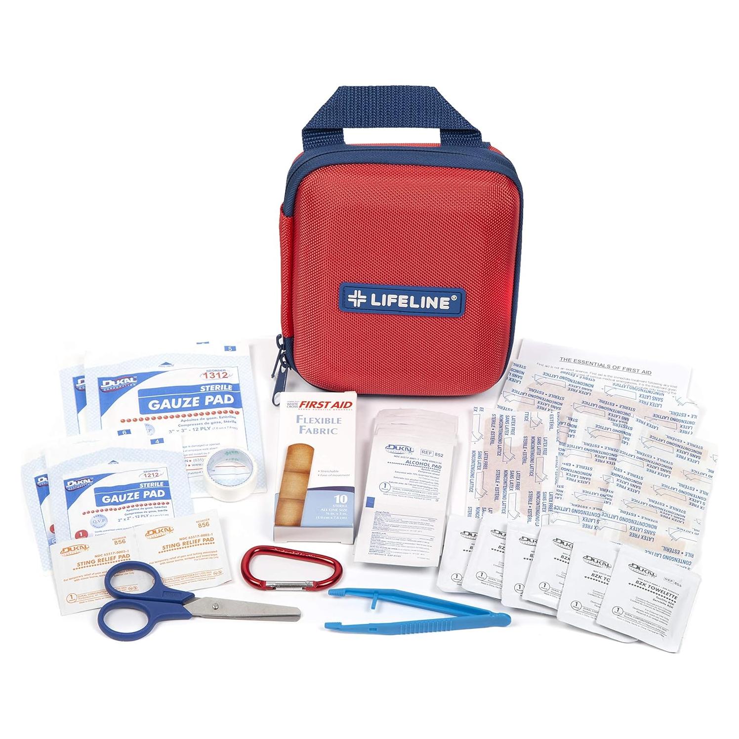 Kit de Primeros Auxilios Lifeline 53 Piezas Compacto
