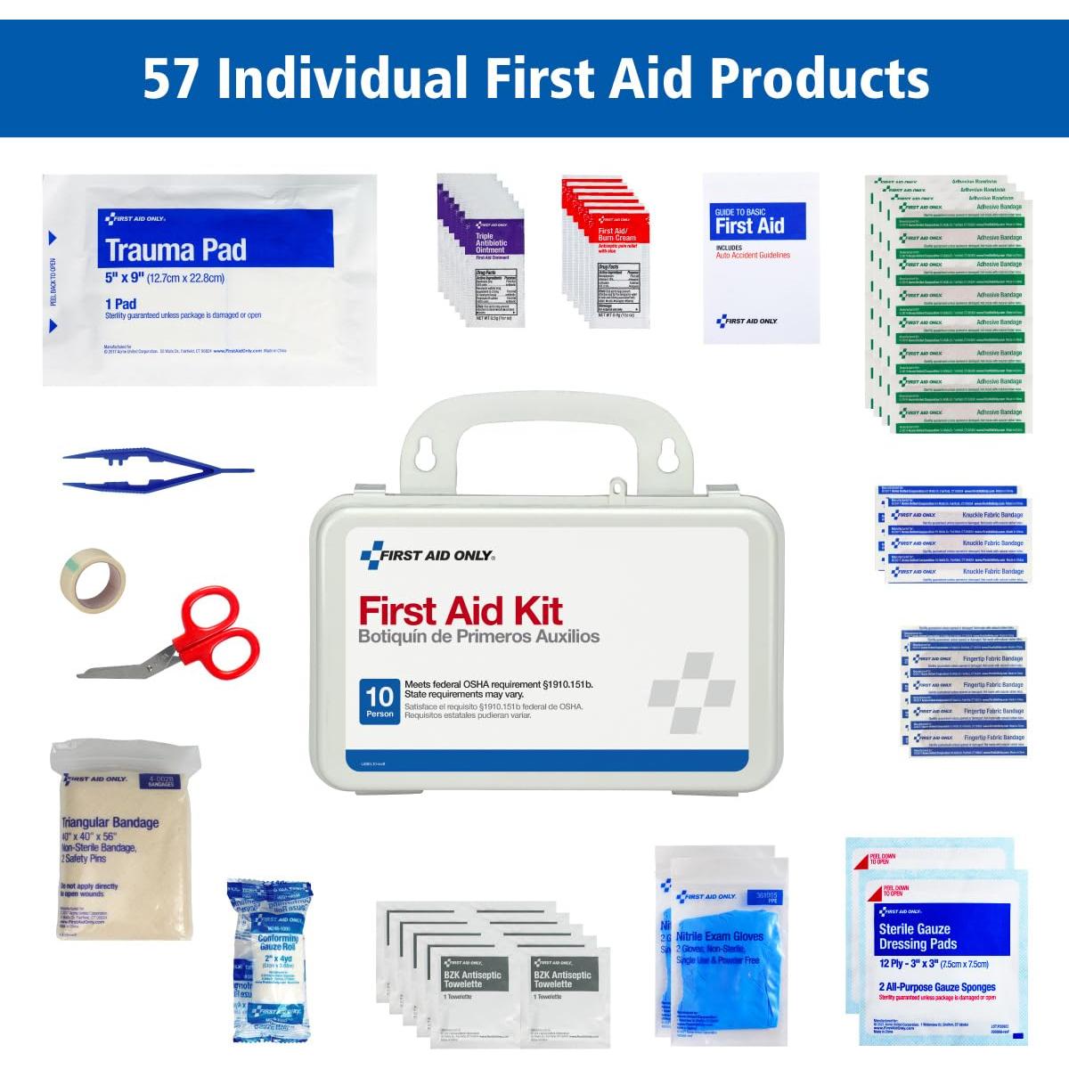 Kit de Primeros Auxilios Acme United 6060 para 10 Personas