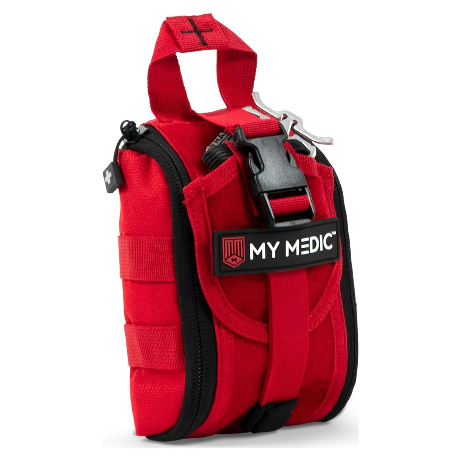 Kit de Primeros Auxilios Mi Medic TFAK Rojo - 35 Elementos