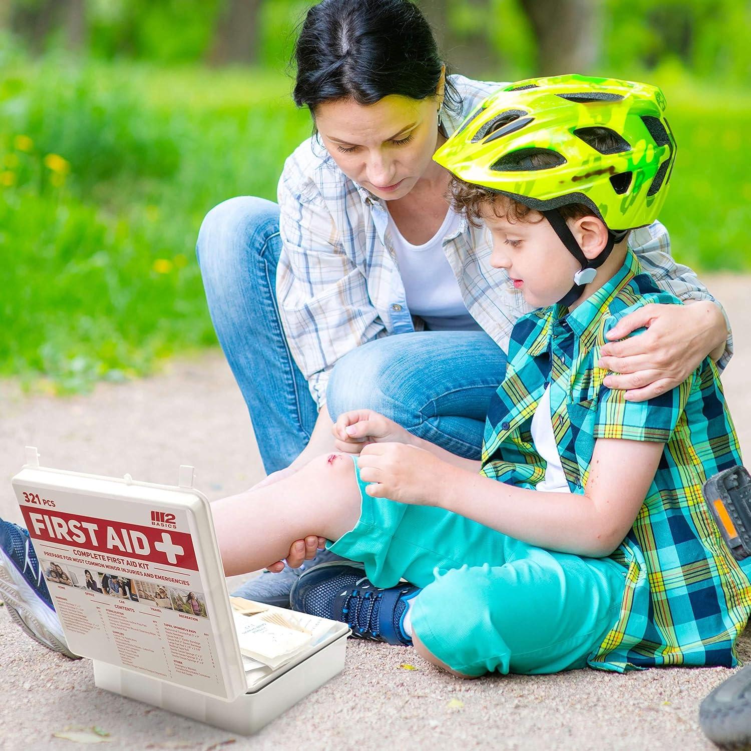 Kit de Primeros Auxilios Completo M2 BASICS 321 Piezas