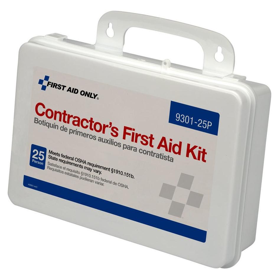 Kit de Primeros Auxilios para 25 Personas First Aid Only 176 Piezas