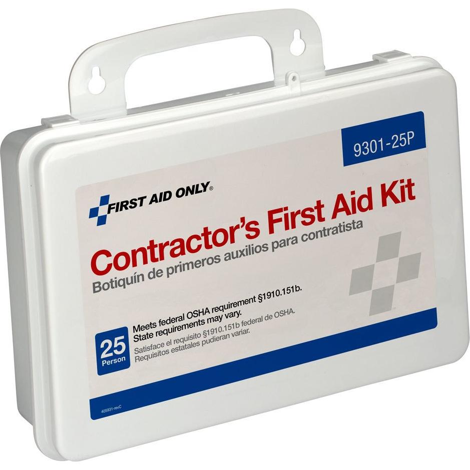 Kit de Primeros Auxilios para 25 Personas First Aid Only 176 Piezas