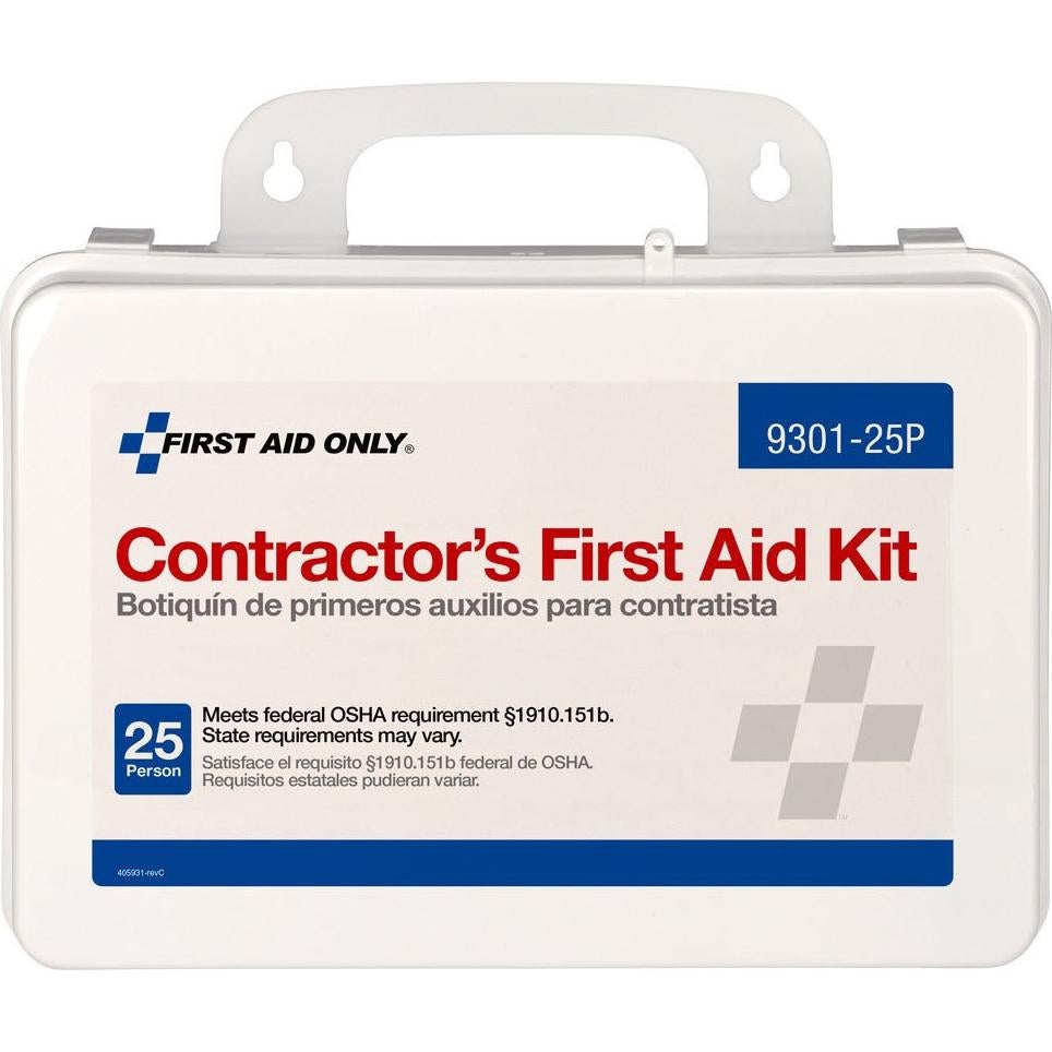 Kit de Primeros Auxilios para 25 Personas First Aid Only 176 Piezas